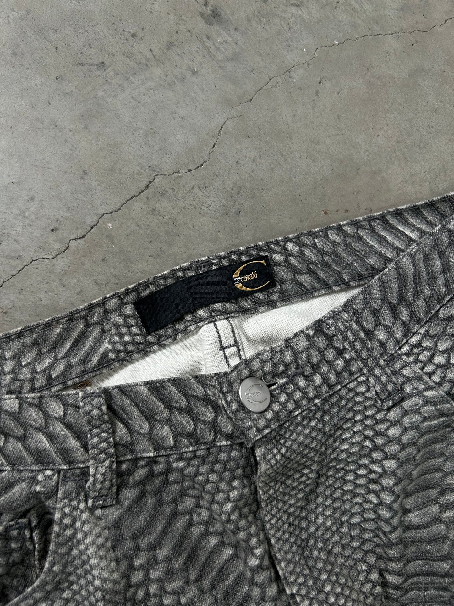 Just Cavalli Snake Denim (S)