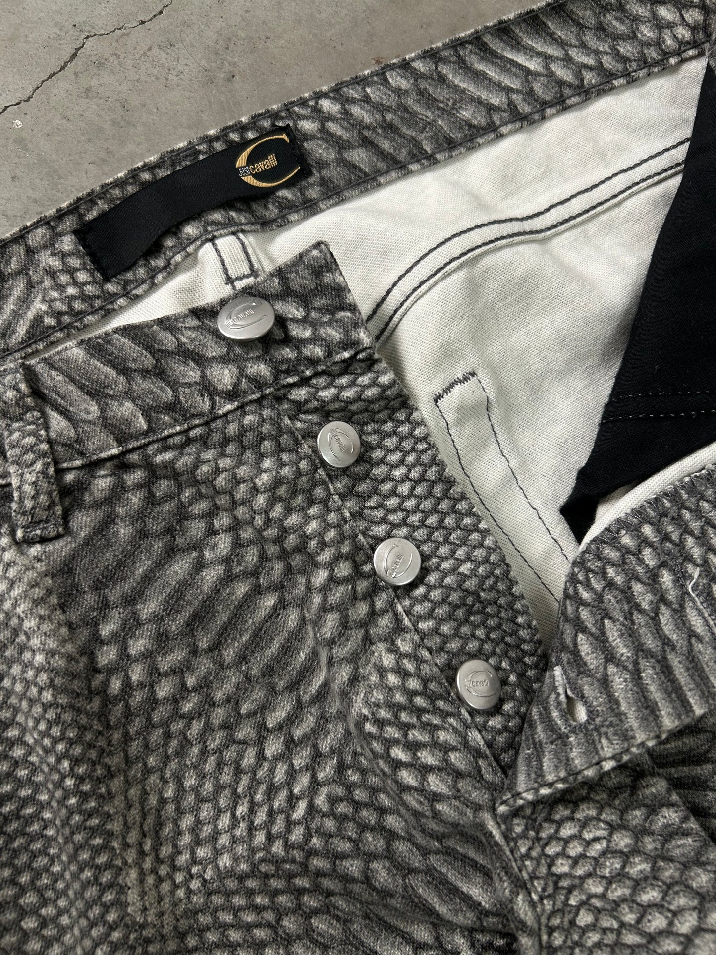 Just Cavalli Snake Denim (S)