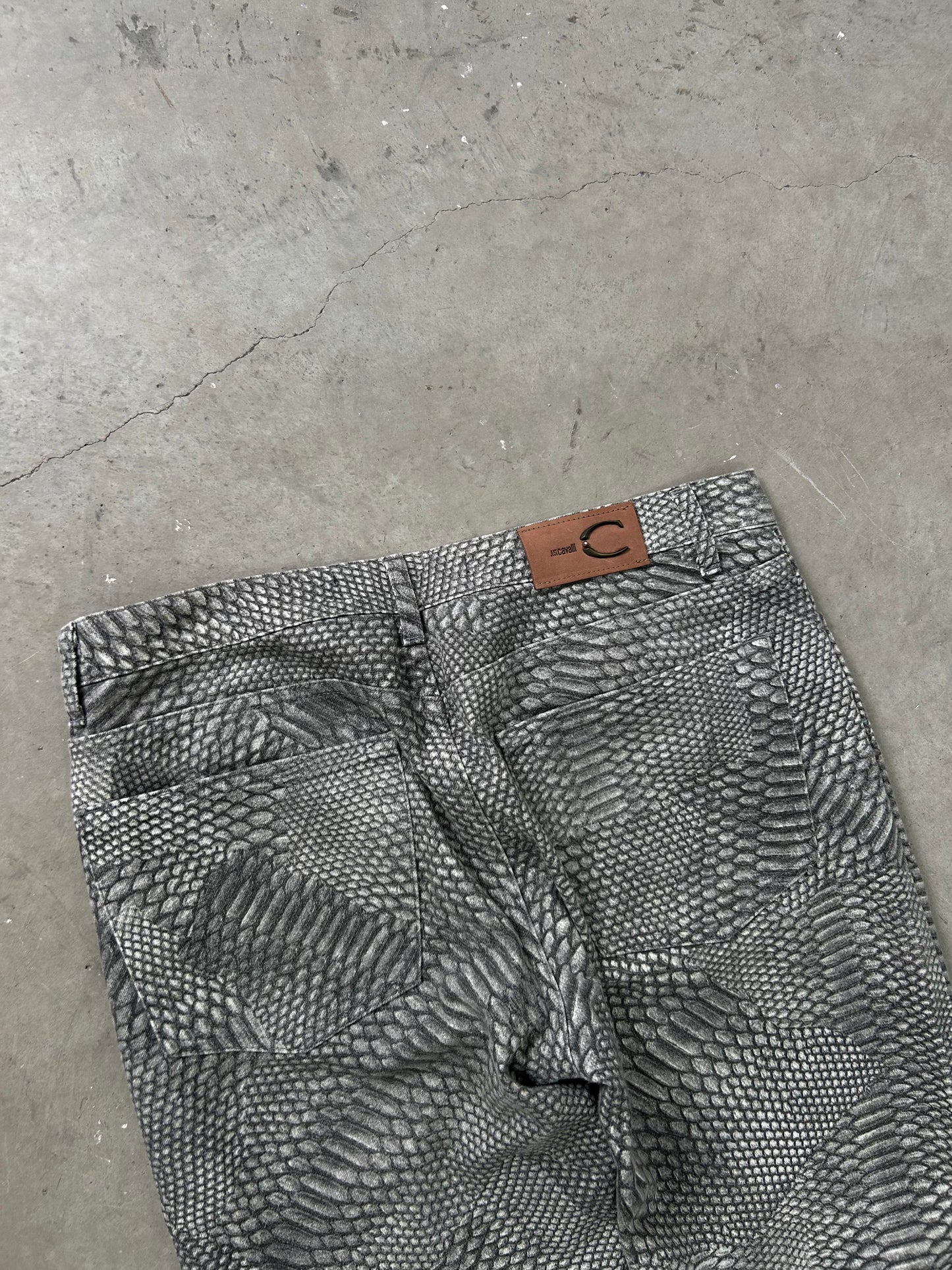 Just Cavalli Snake Denim (S)