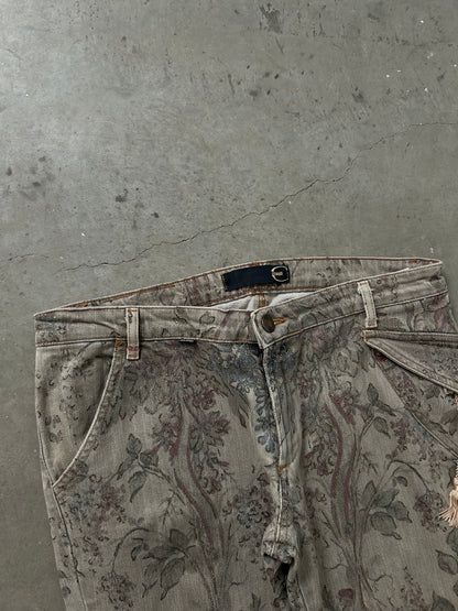 Just Cavalli Floral Flared Jeans (M)