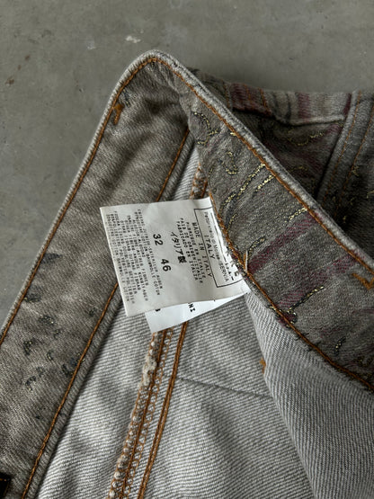 Just Cavalli Floral Flared Jeans (M)