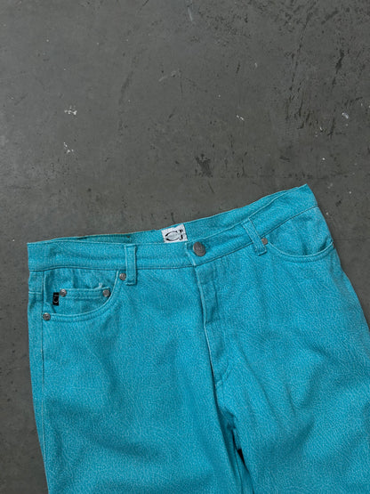 Cavalli Jeans Blue Shiny Denim (S)