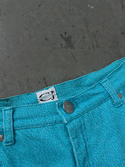 Cavalli Jeans Blue Shiny Denim (S)