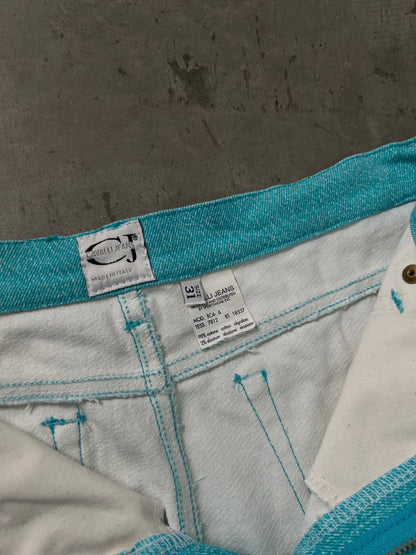 Cavalli Jeans Blue Shiny Denim (S)
