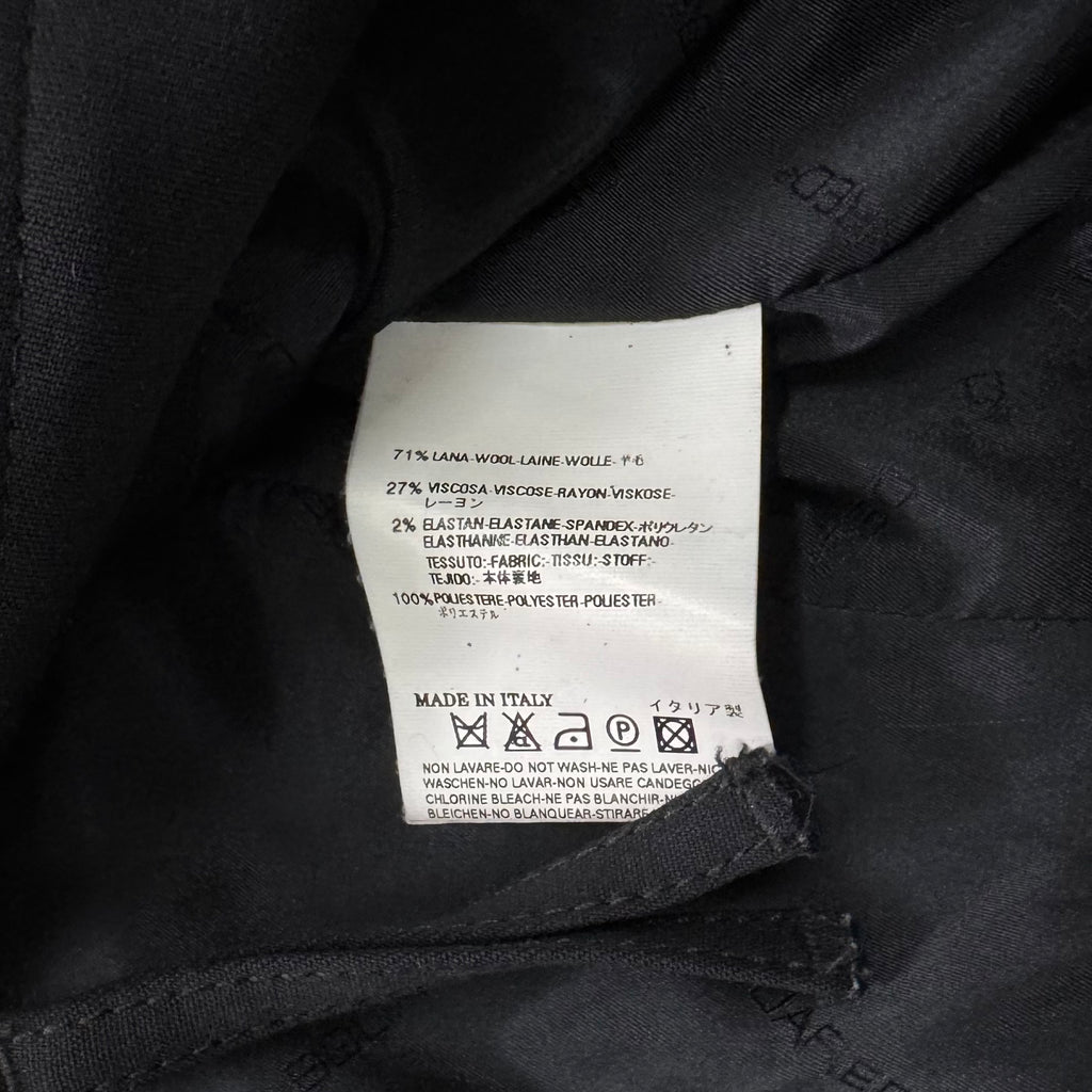 Dsquared2 2000's Black Technical Biker Jacket