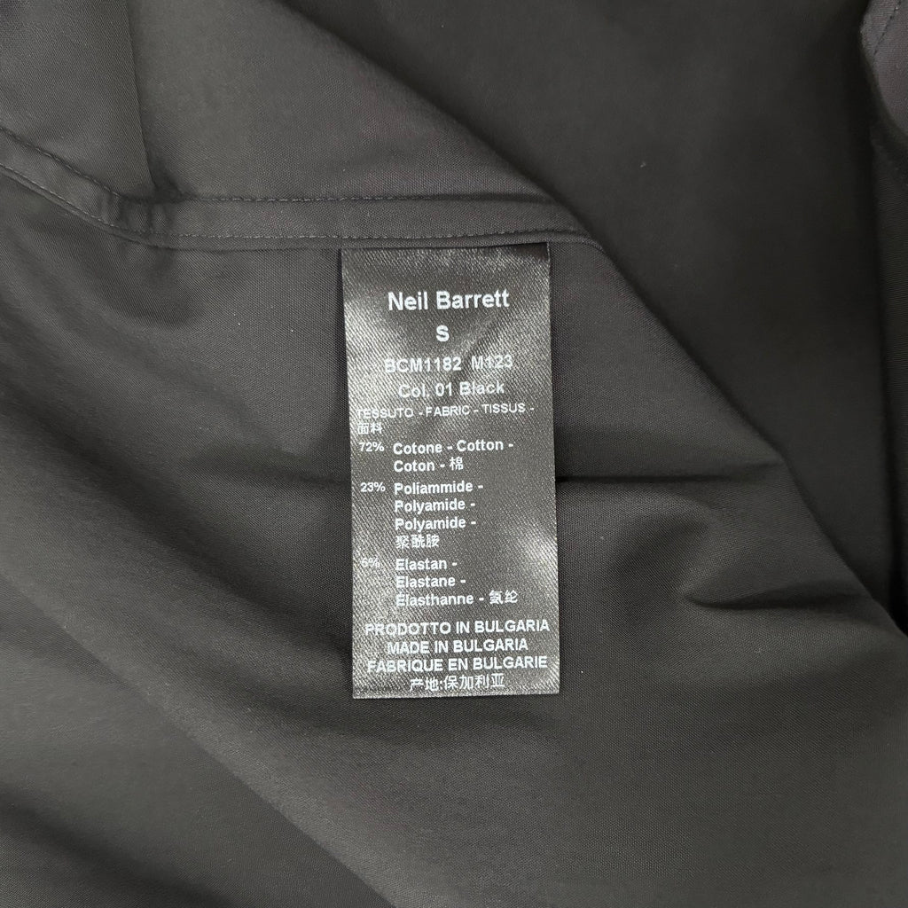 Neil Barrett 2010s Black Utility Shirt