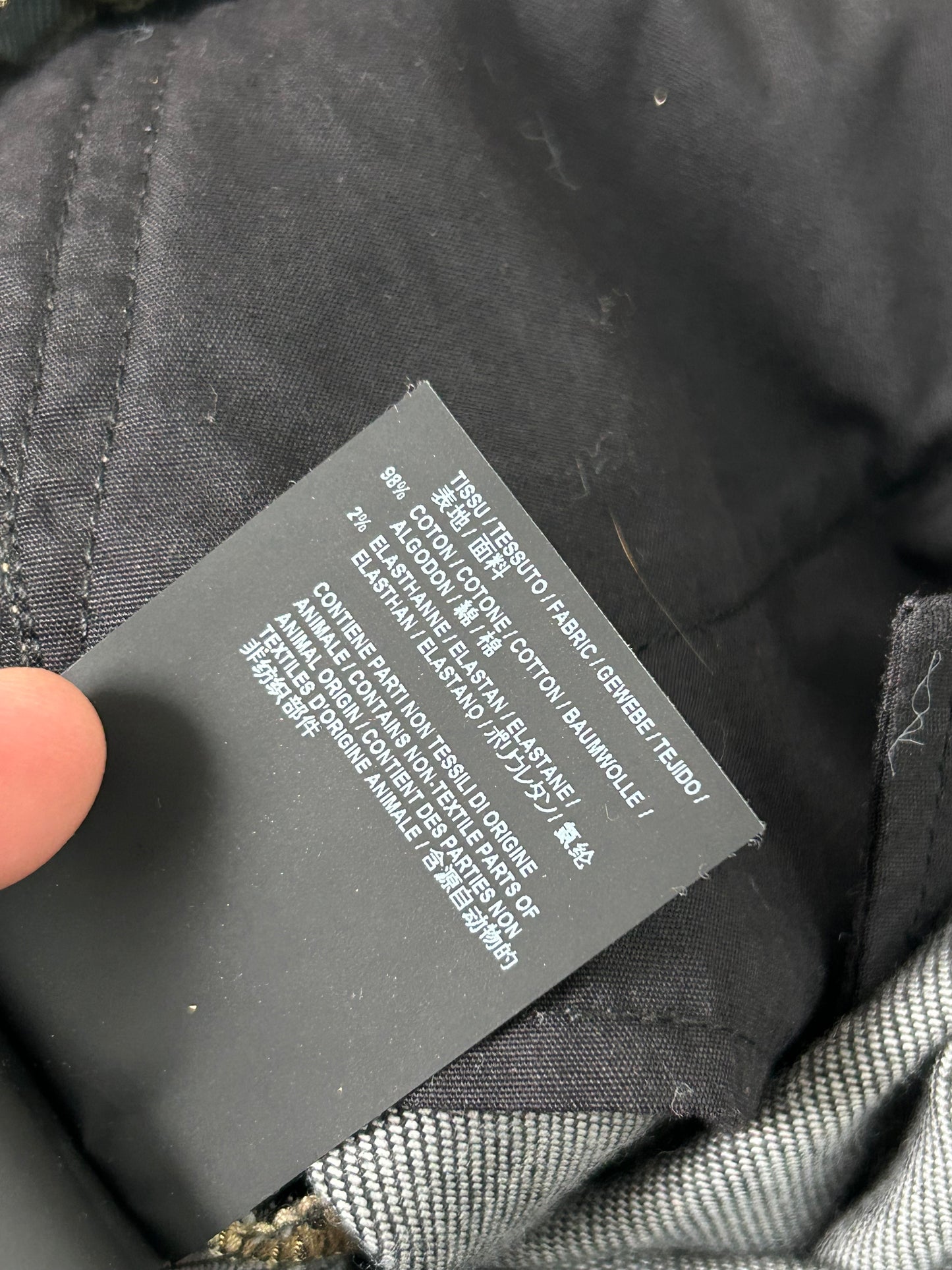 Saint Laurent D05 Hedi Slimane Gold Denim (S/30)