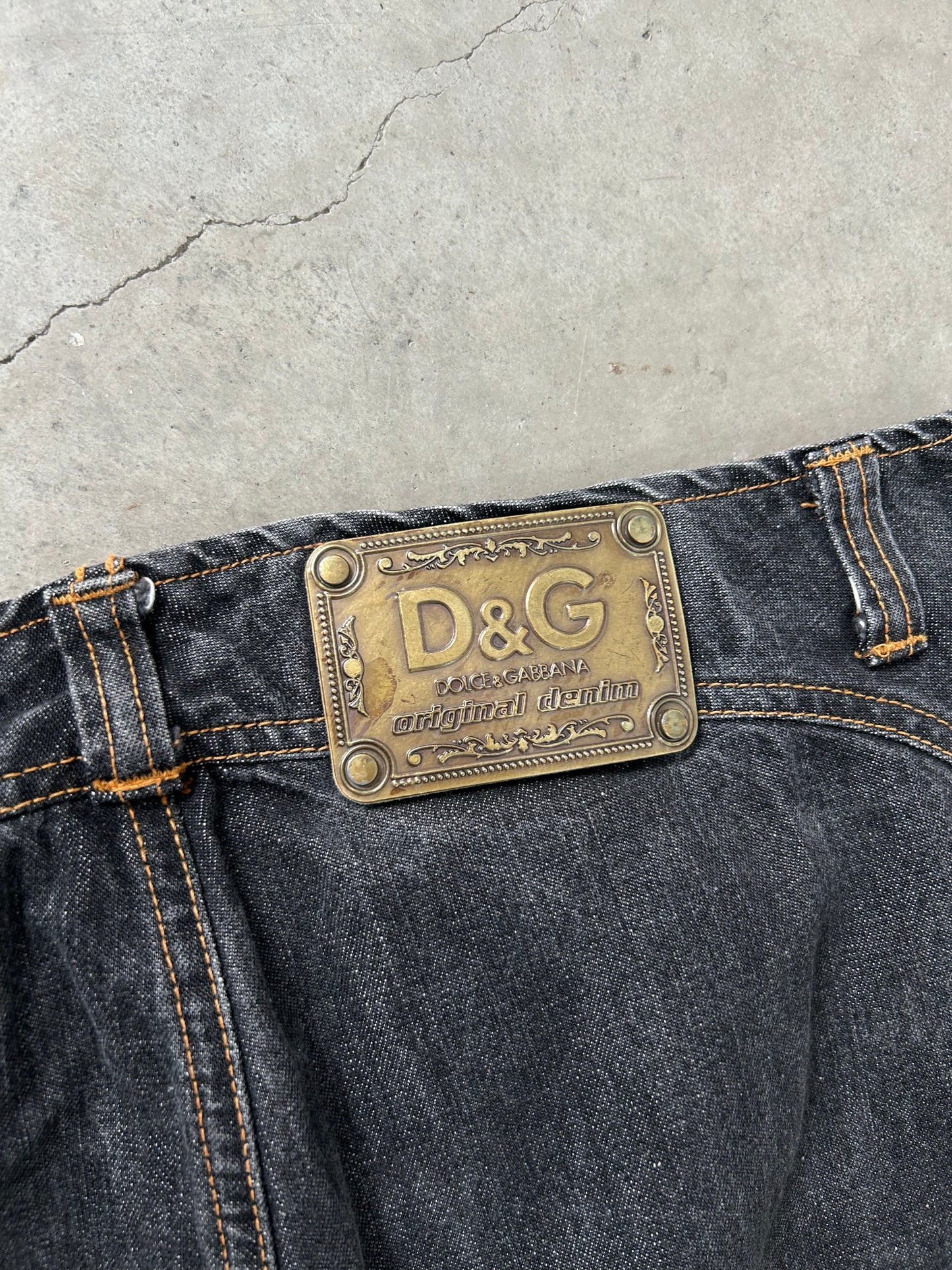 Dolce & Gabbana 00's Cargo Denim Jeans (S)