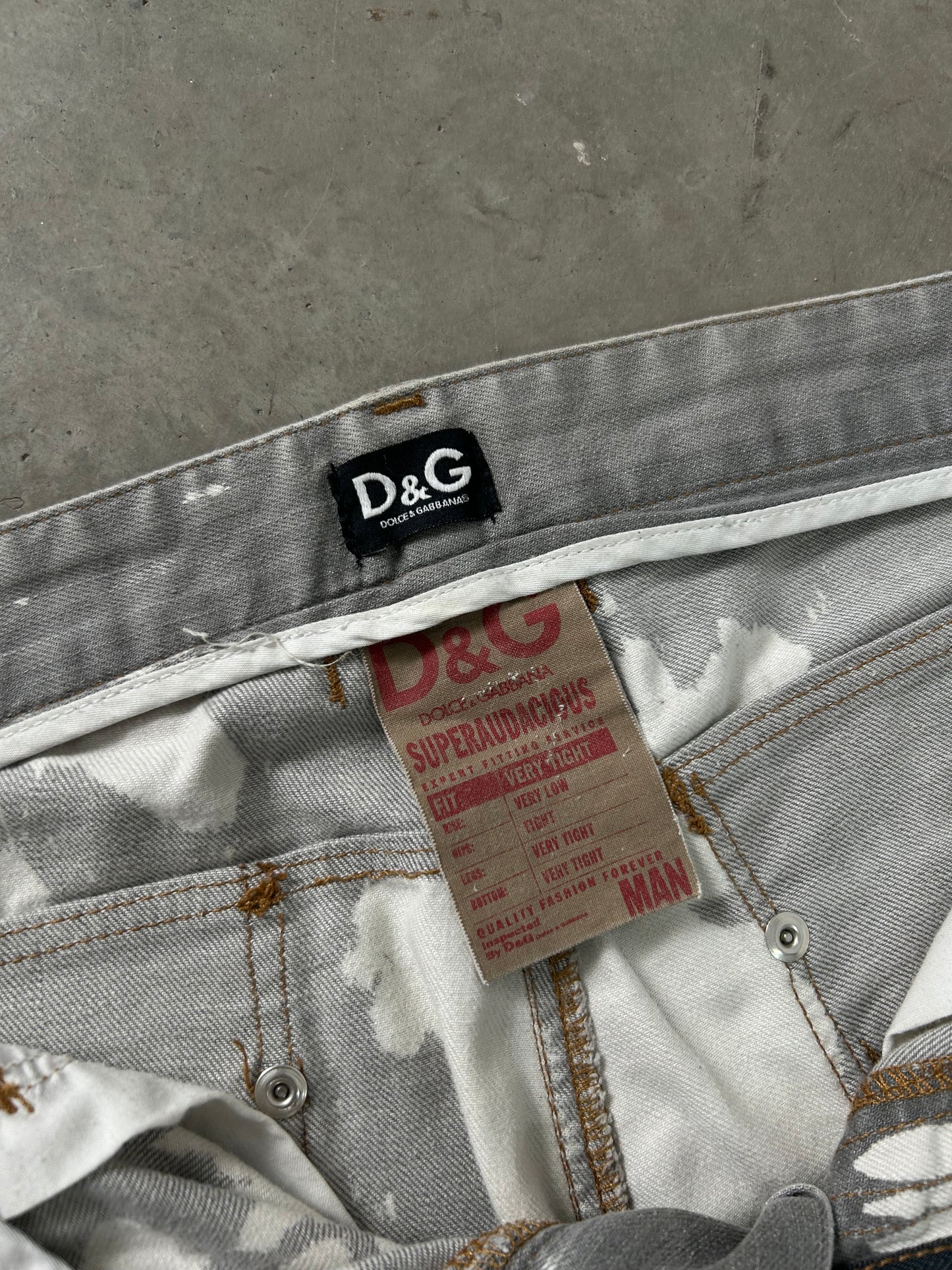 Dolce & Gabbana Painter Denim Jeans (S)