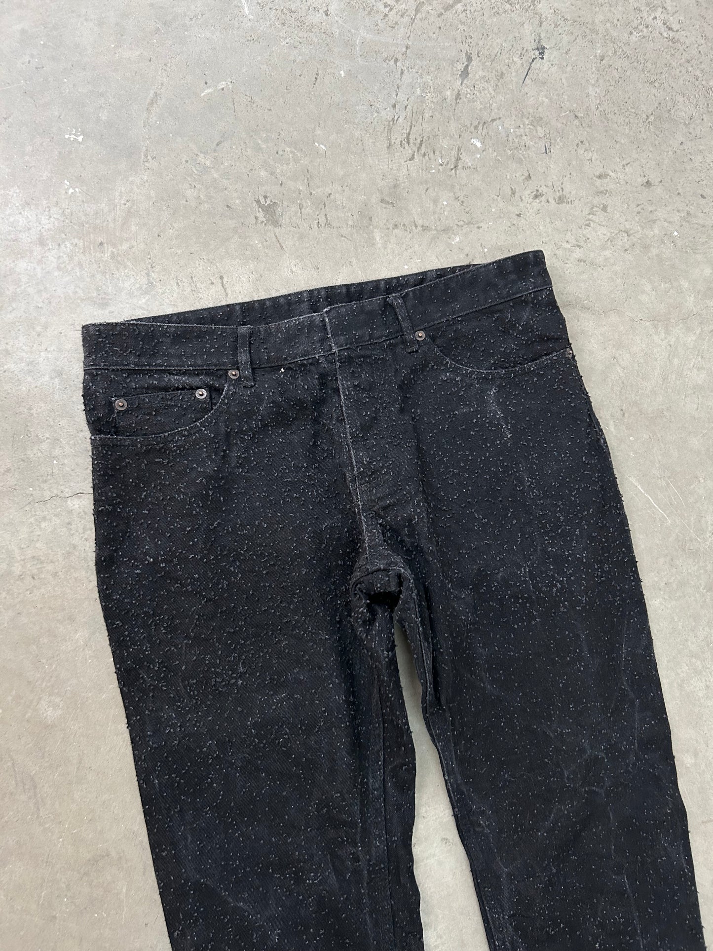 Balenciaga 2016 Fluff Jeans