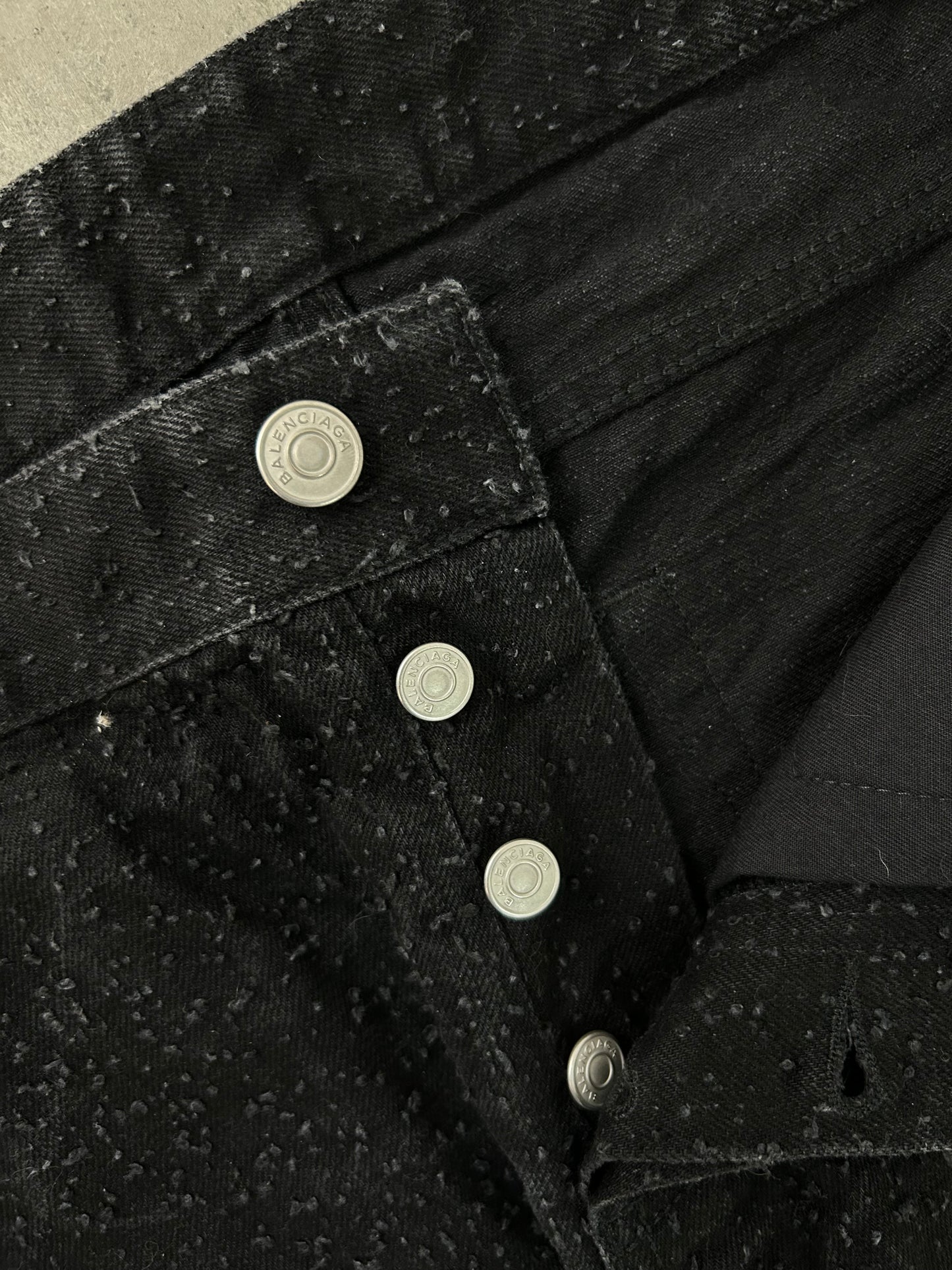 Balenciaga 2016 Fluff Jeans
