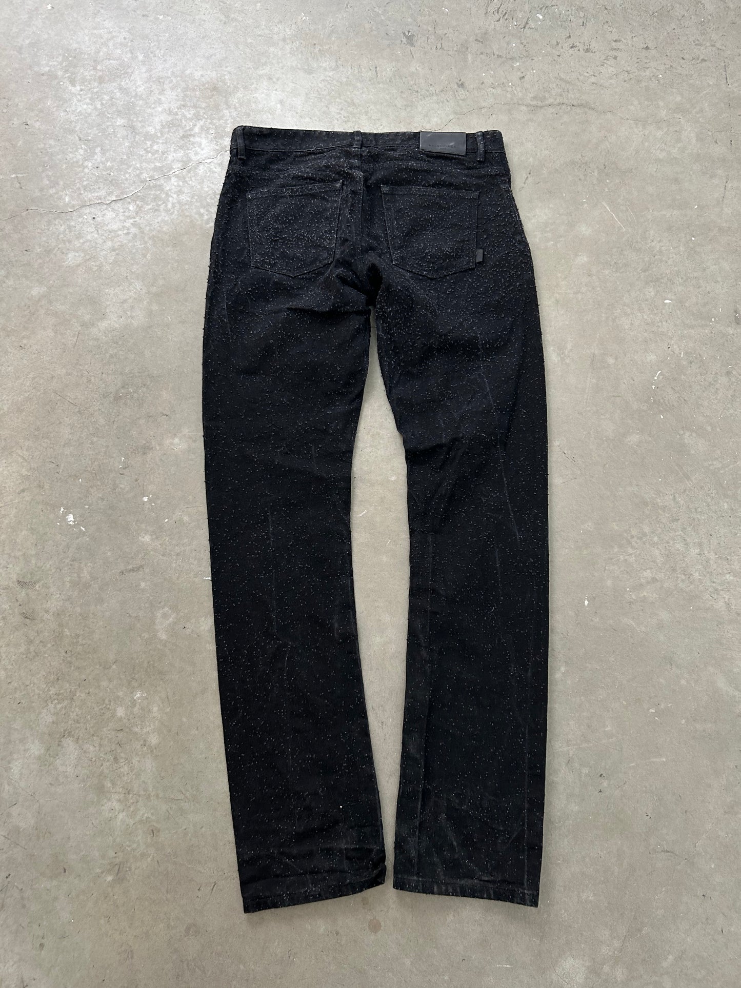Balenciaga 2016 Fluff Jeans