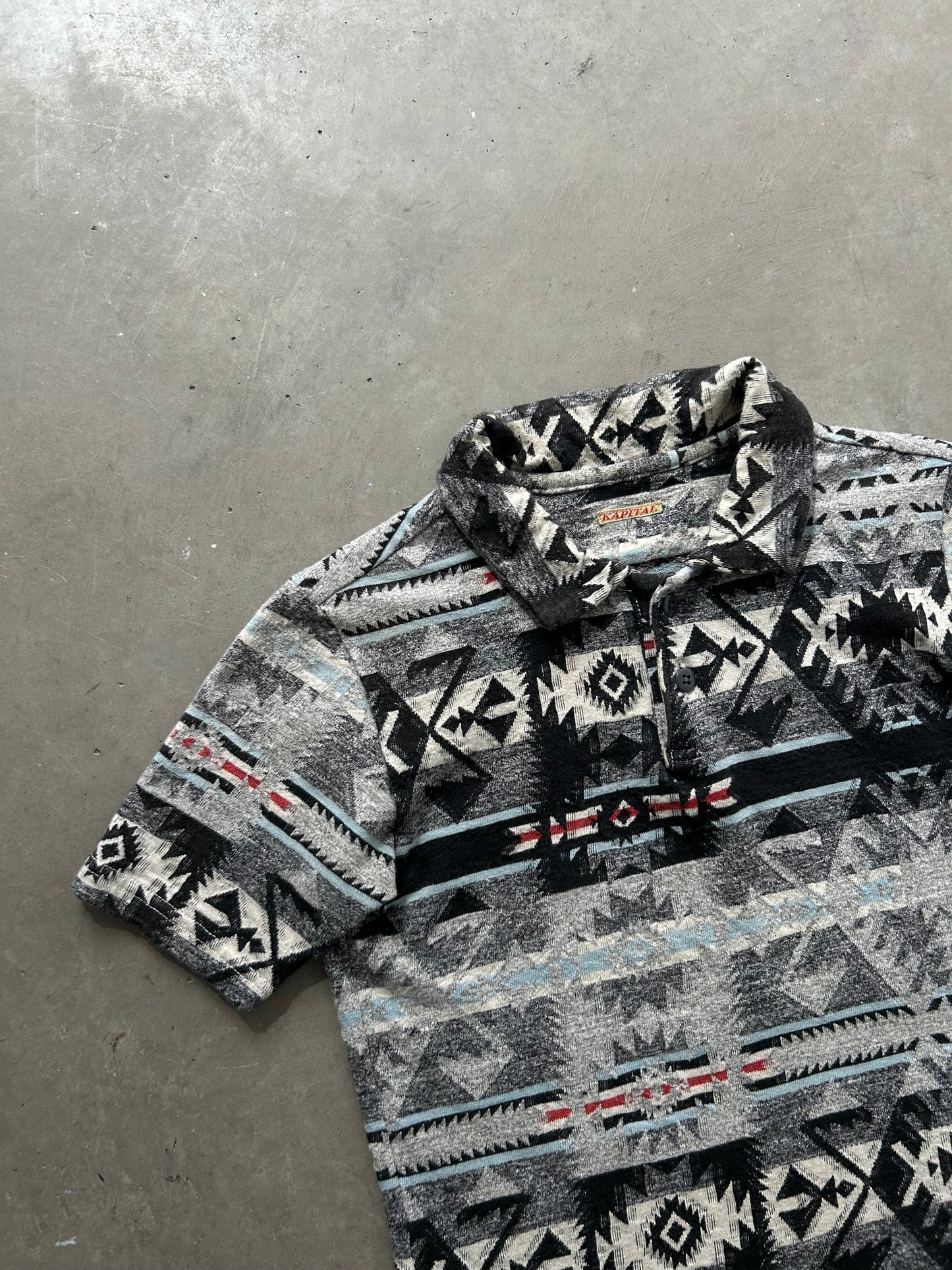 Kapital Native Motif Polo (S)
