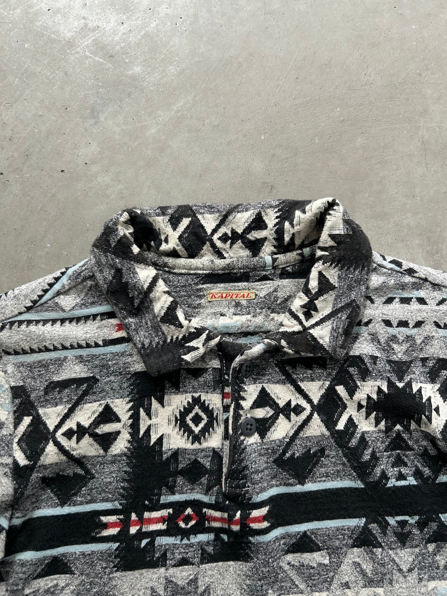 Kapital Native Motif Polo (S)