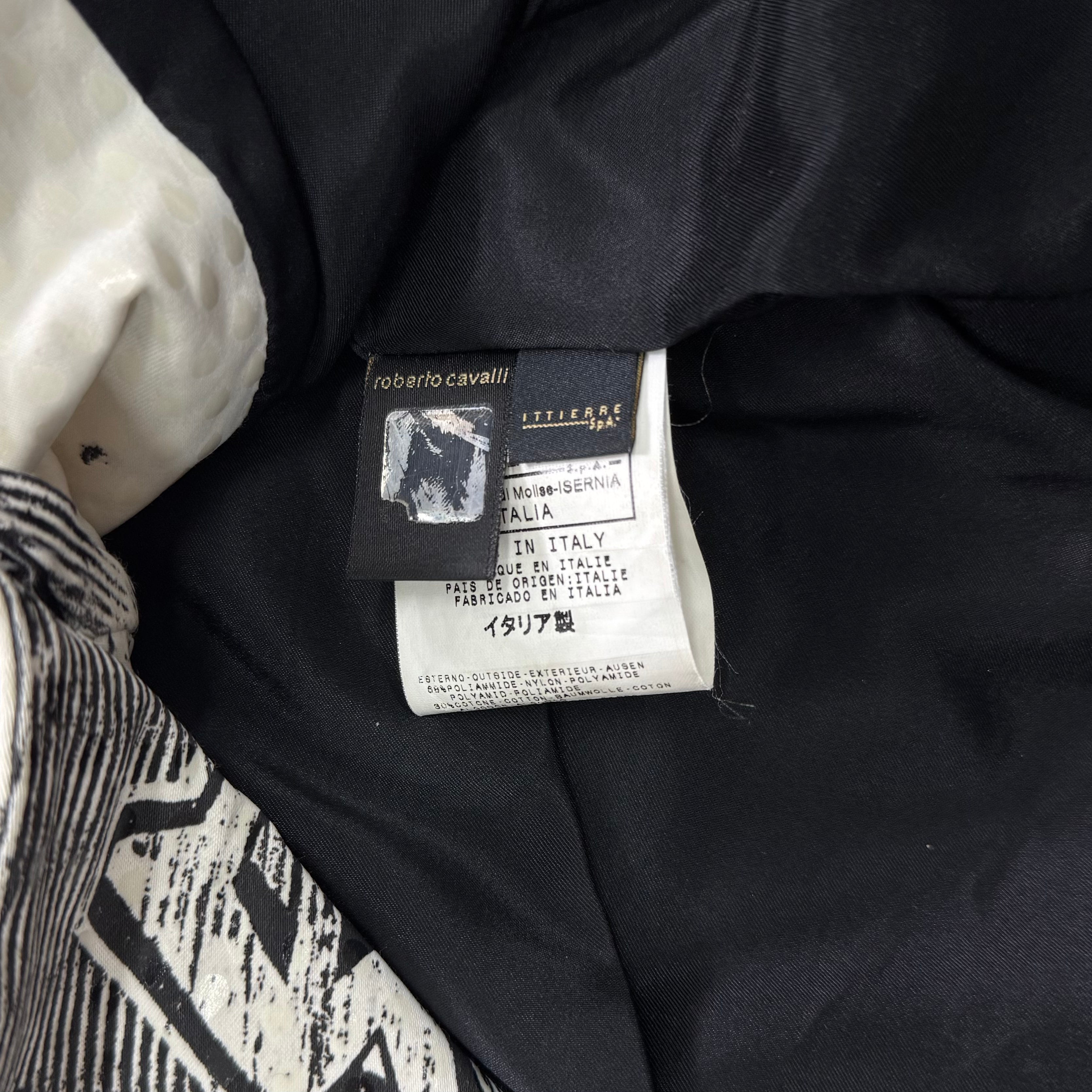 Just Cavalli Graffiti Print Blazer