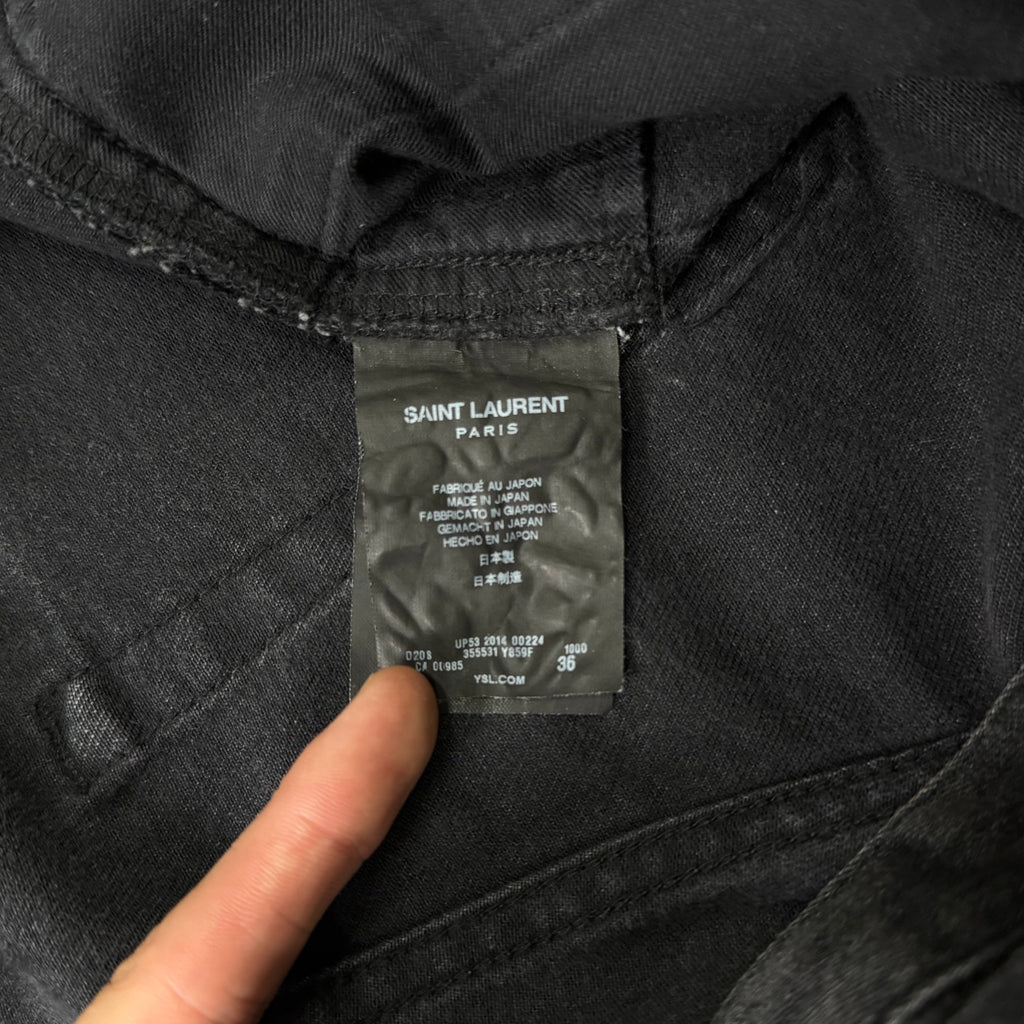 Saint Laurent 2014 Hedi Slimane Slim Fit Denim Jeans
