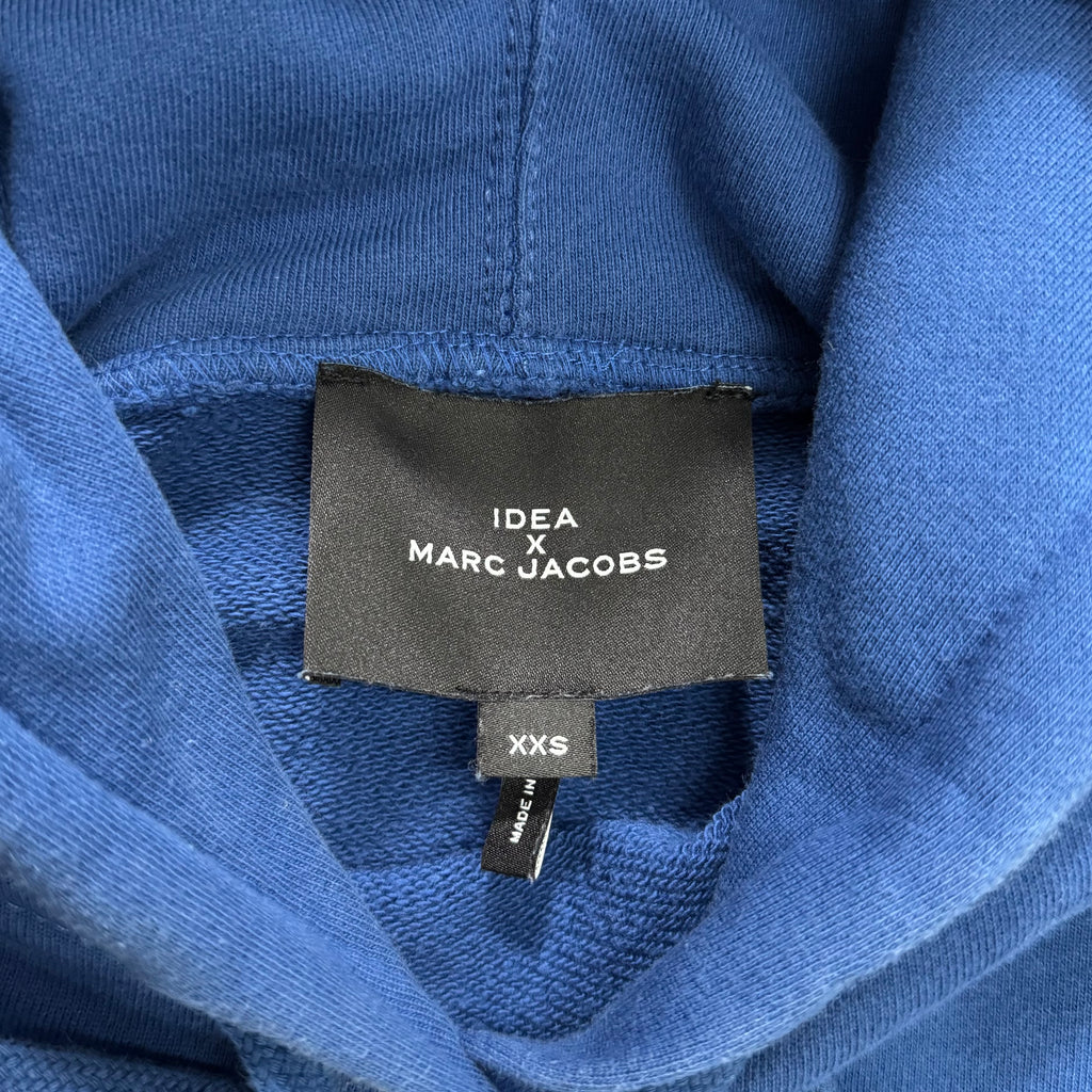 Marc Jacobs x IDEA 2018 'Scratch & Win' Embroidered Blue Hoodie