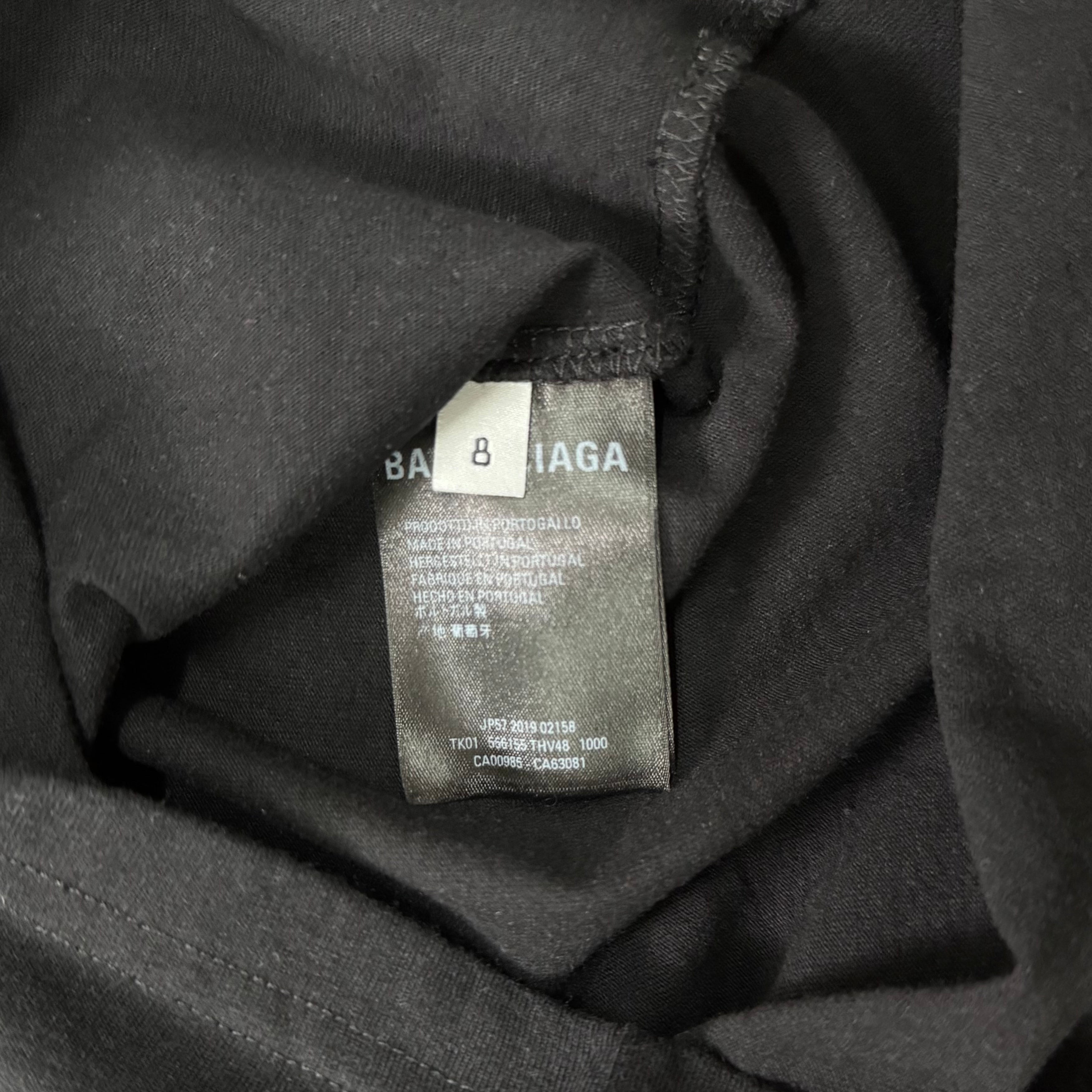 Balenciaga 2019 Eco-Leaf Logo T-Shirt