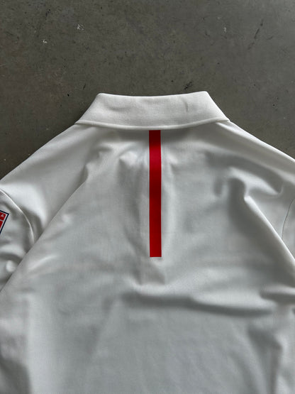 Prada Luna Rossa White Longsleeve Polo
