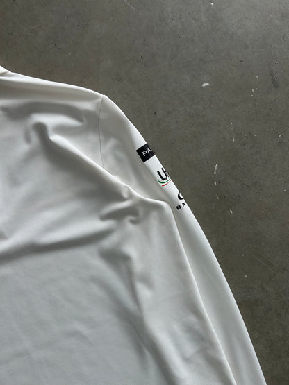 Prada Luna Rossa White Longsleeve Polo