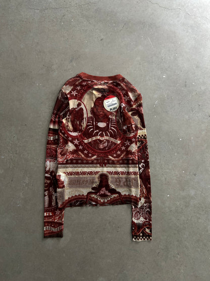 Jean Paul Gaultier 00's Native American Mesh