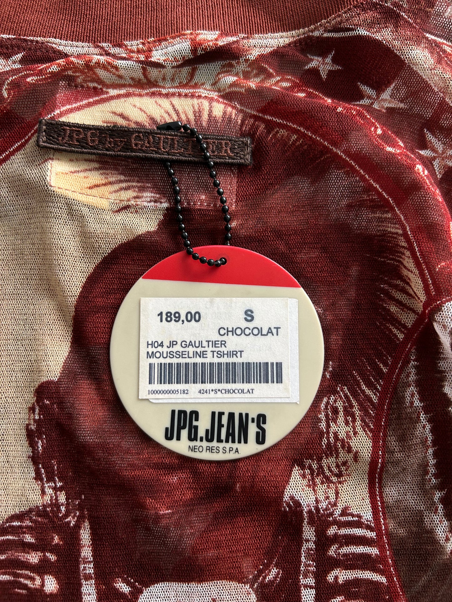 Jean Paul Gaultier 00's Native American Mesh
