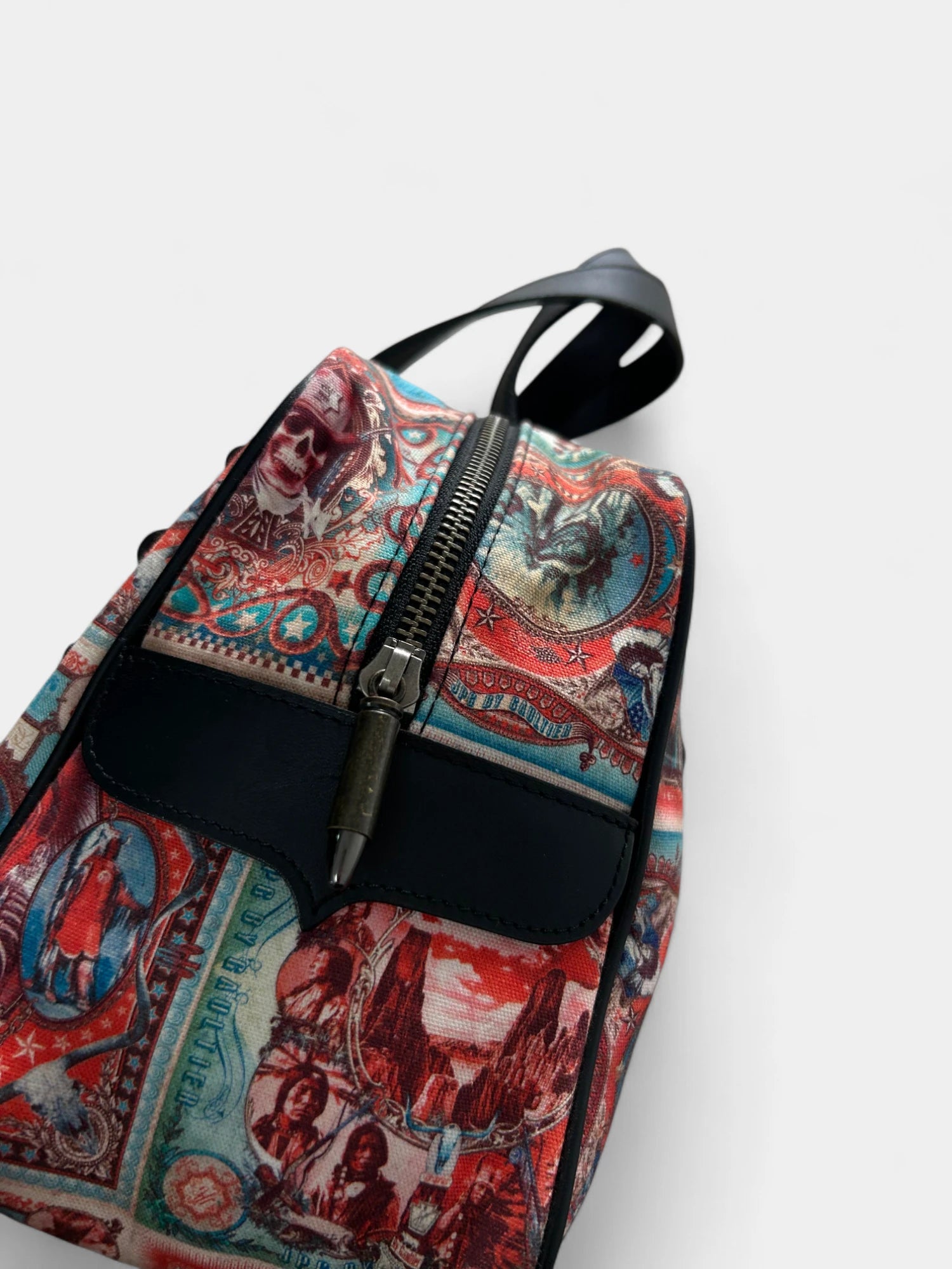 Jean Paul Gaultier 1996 Native Print Bag