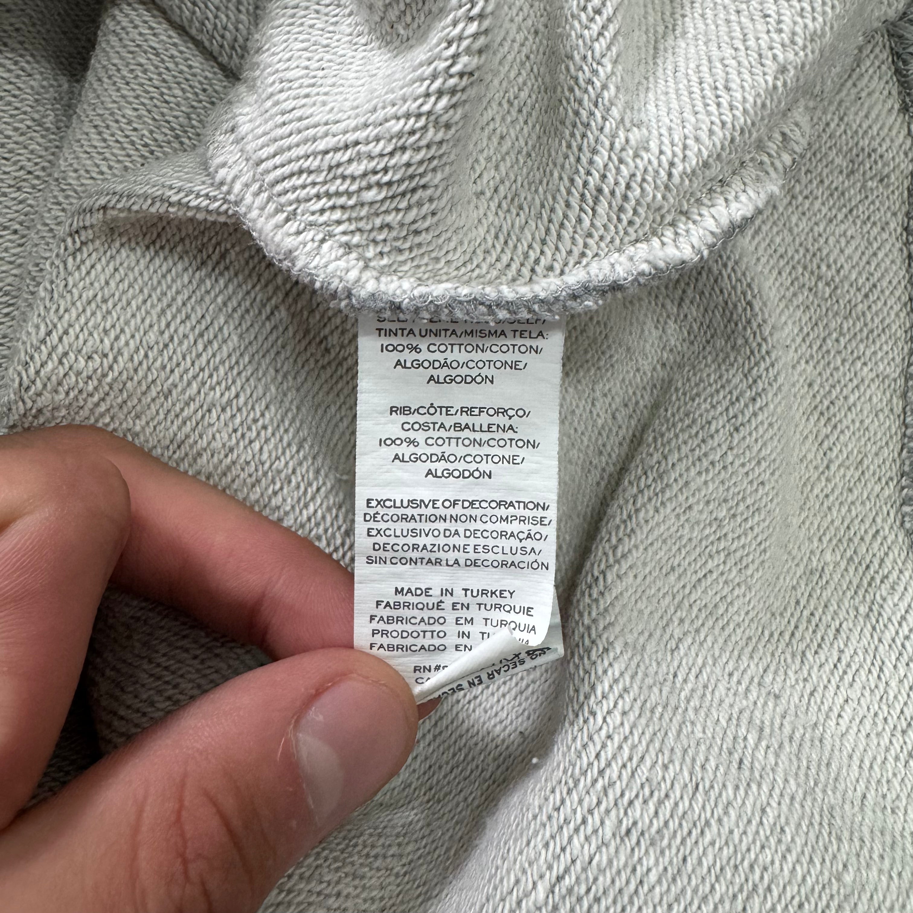 Marc Jacobs x Avi Gold Embroidered Orange Character Grey Hoodie