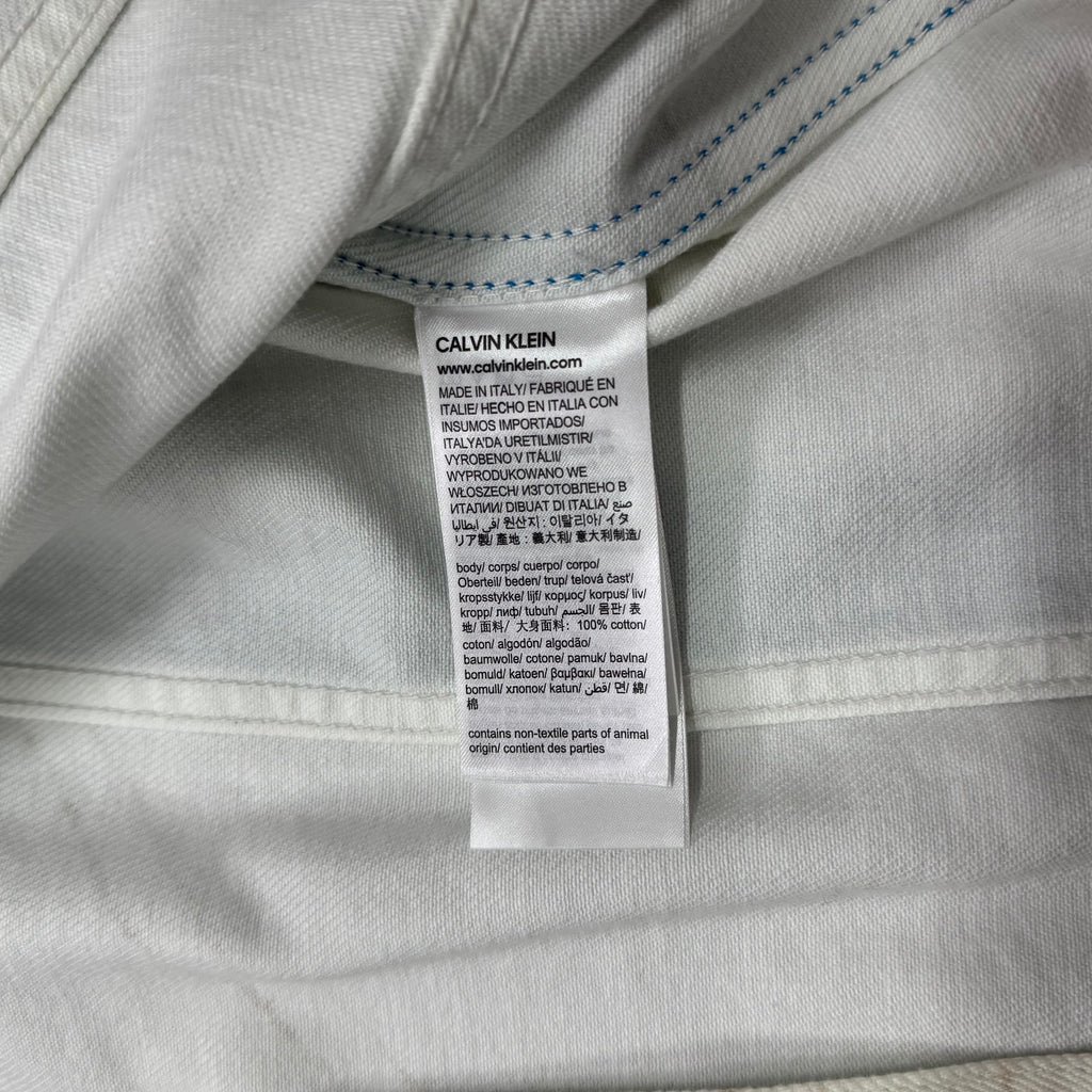 Calvin Klein 205W39NYC SS18 American Flag Denim Trucker Jacket