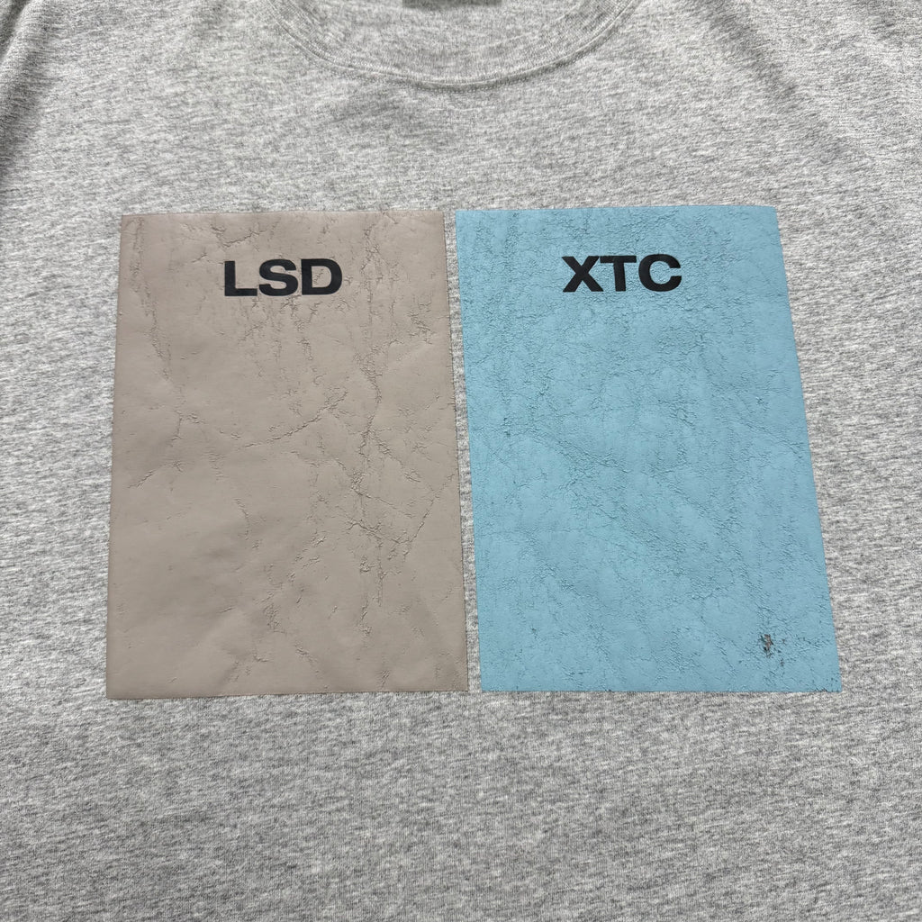Raf Simons AW18 "LSD XTC" Graphic Grey T-Shirt