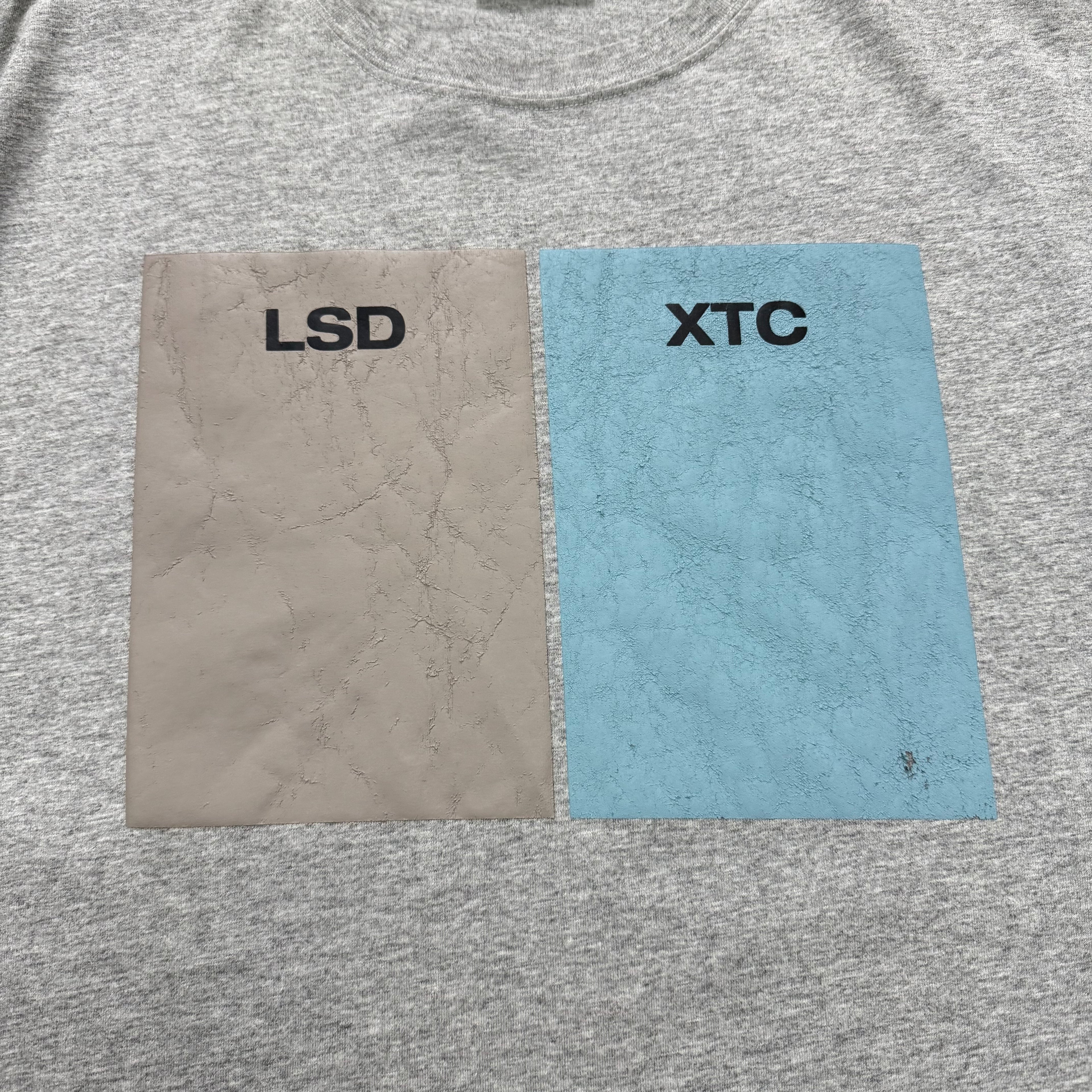 Raf Simons AW18 "LSD XTC" Graphic Grey T-Shirt