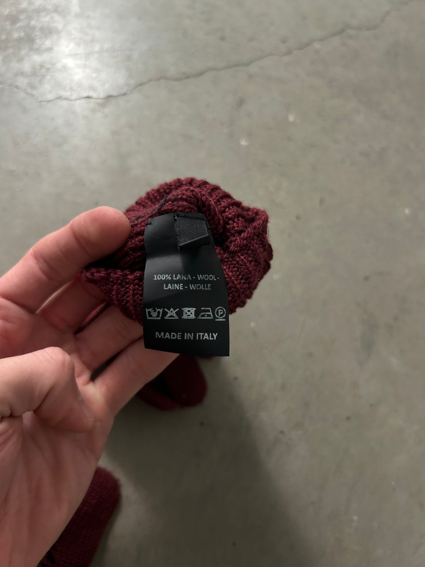 Raf Simons FW18 "I love you" Gloves