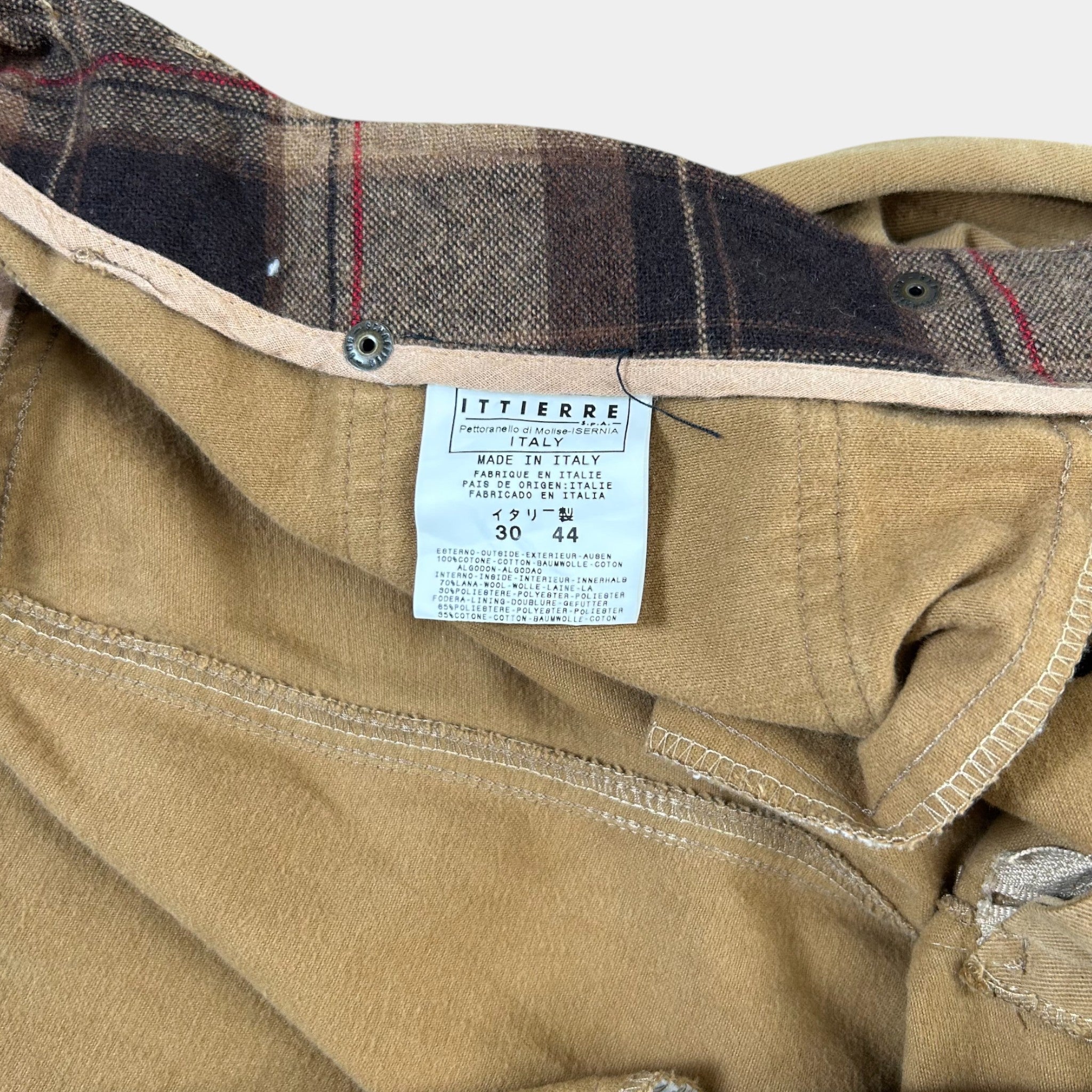 Dolce & Gabbana Beige Carpenter Pants