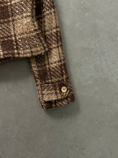 Dolce & Gabbana 00's Checkered Wool Jacket