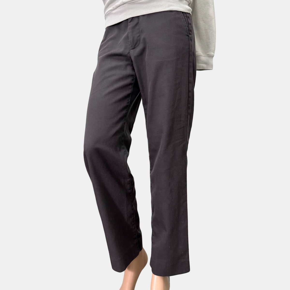 Acne Studios Straight Leg Cotton Twill Trousers