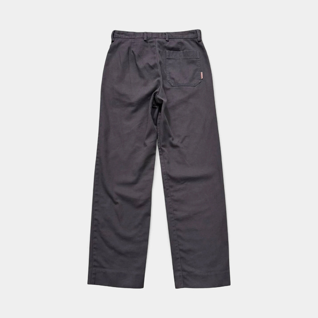 Acne Studios Straight Leg Cotton Twill Trousers