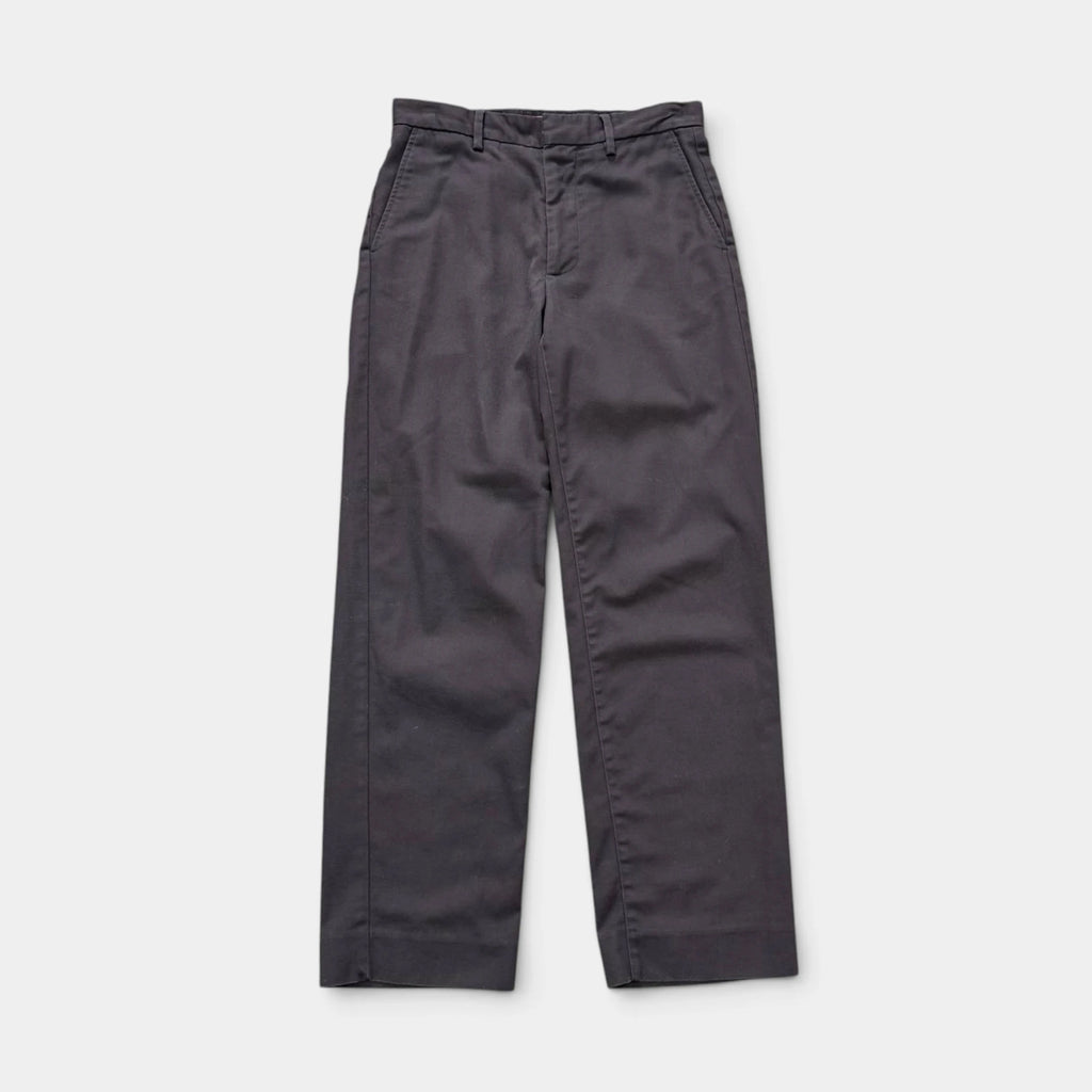 Acne Studios Straight Leg Cotton Twill Trousers