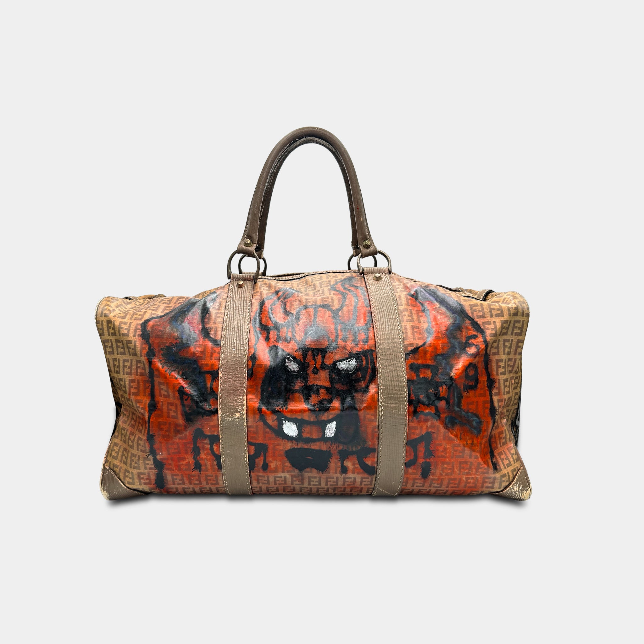Alehsy x Fendi Monogram Travel Bag
