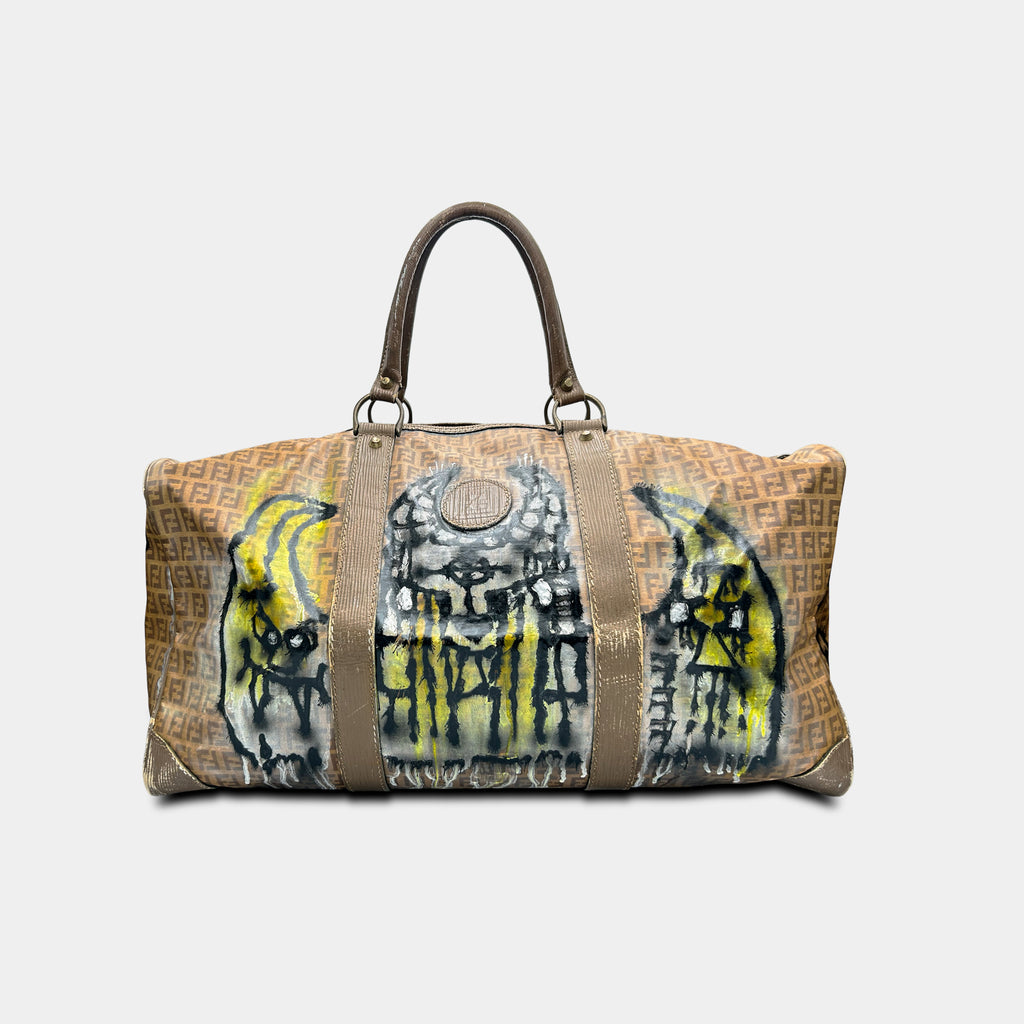 Alehsy x Fendi Monogram Travel Bag