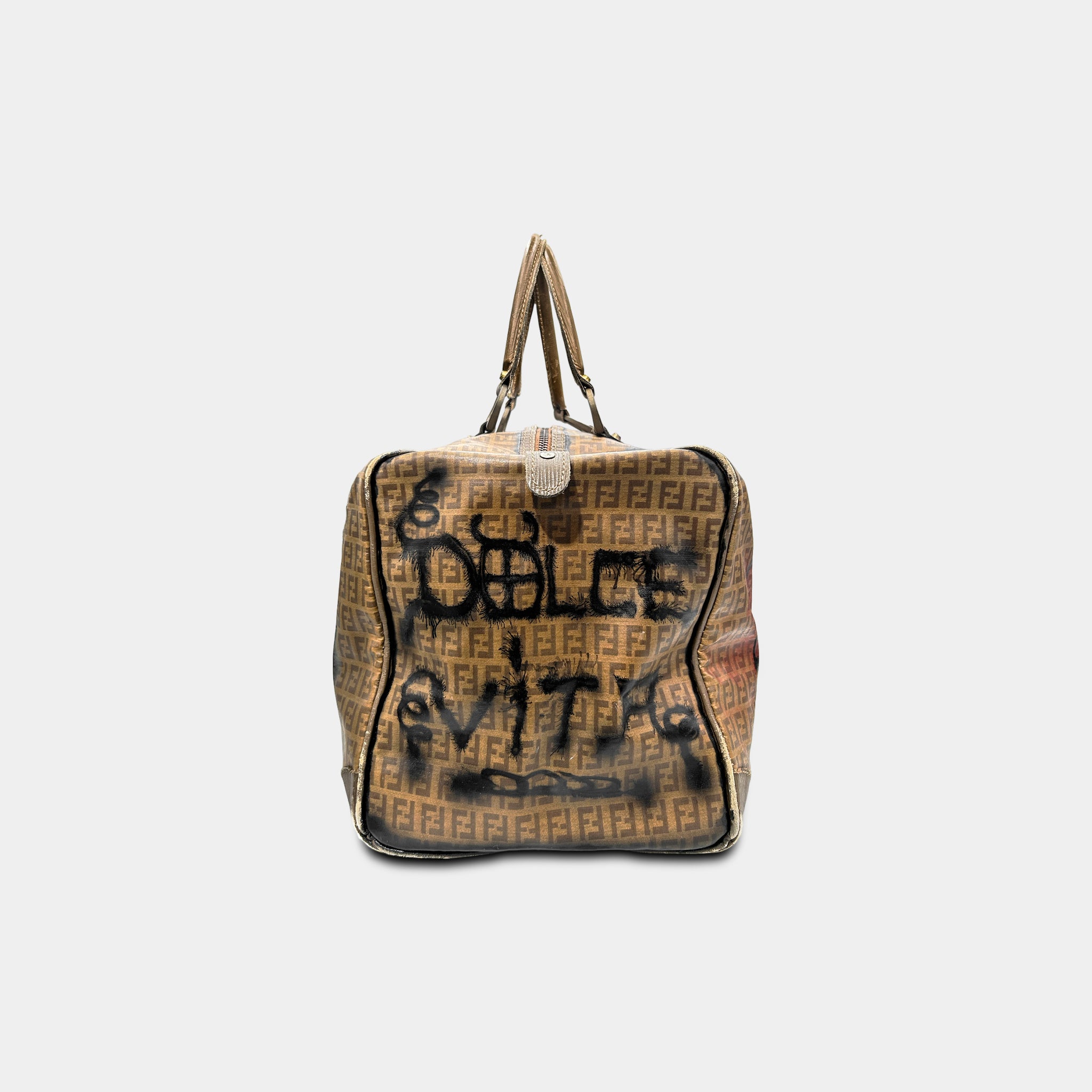 Alehsy x Fendi Monogram Travel Bag