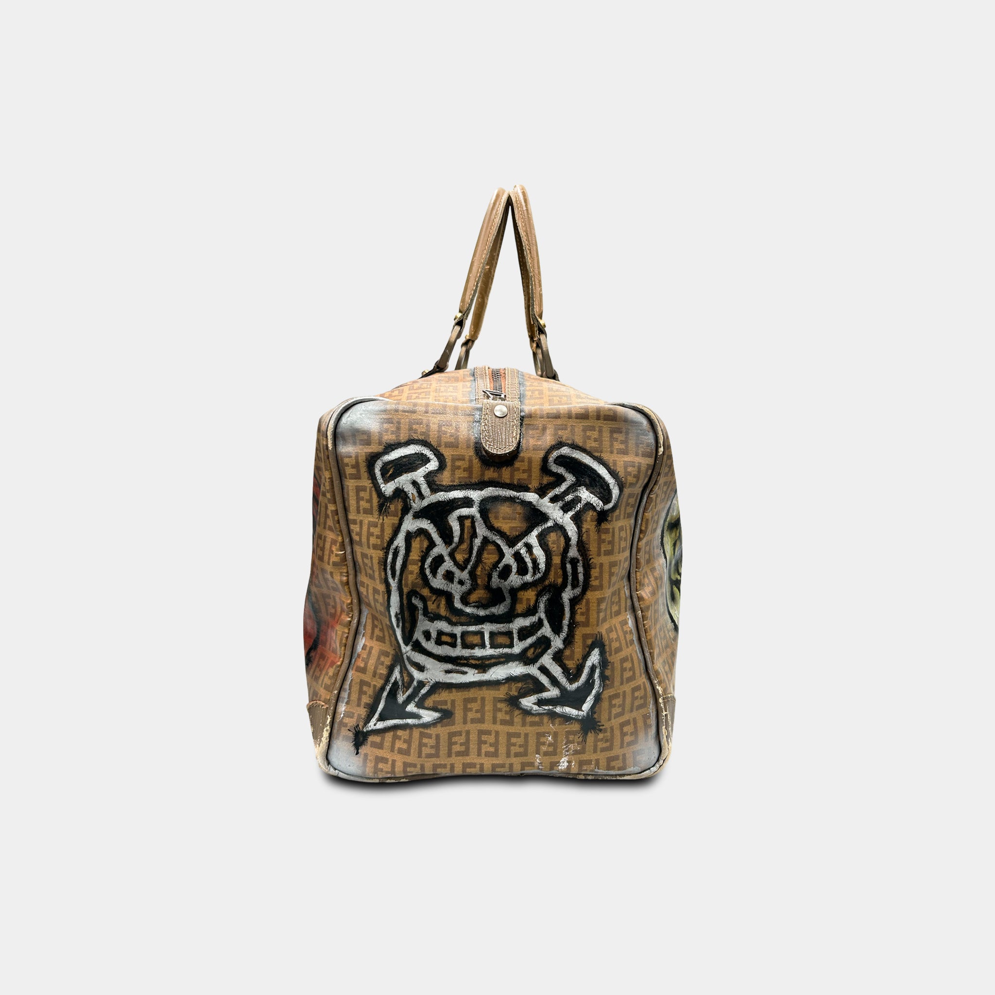 Alehsy x Fendi Monogram Travel Bag