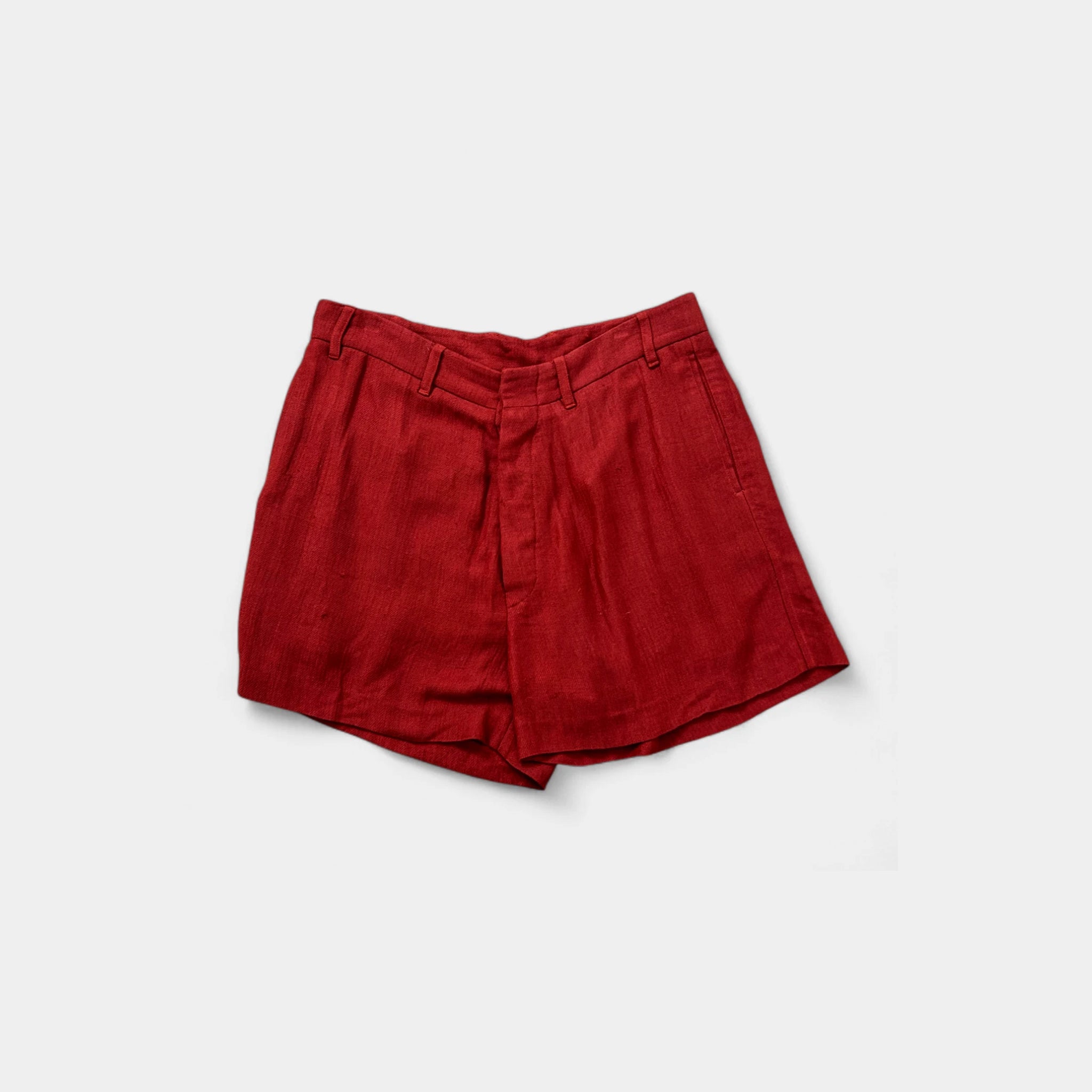 Ann Demeulemeester Sample Wool Tailored Shorts