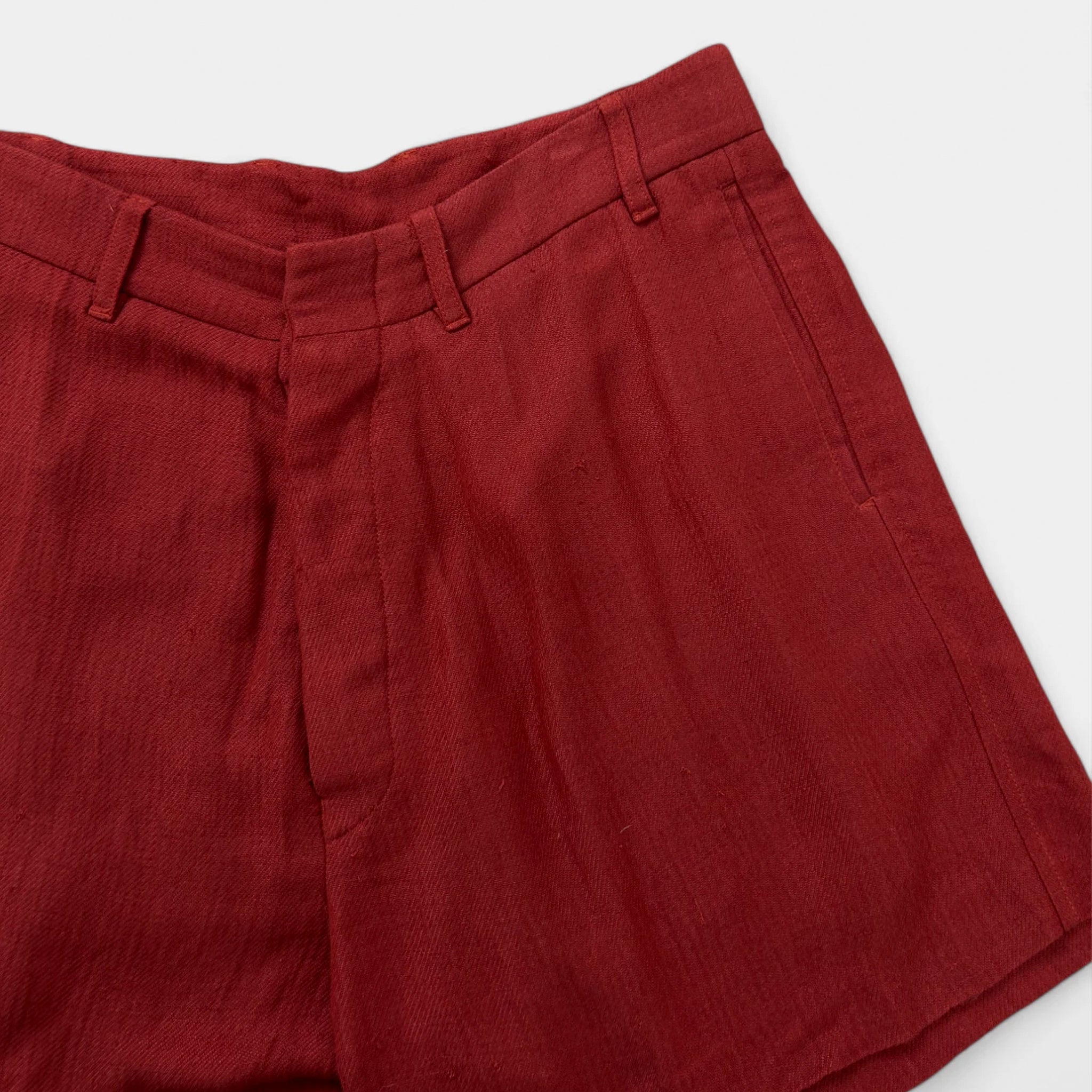 Ann Demeulemeester Sample Wool Tailored Shorts