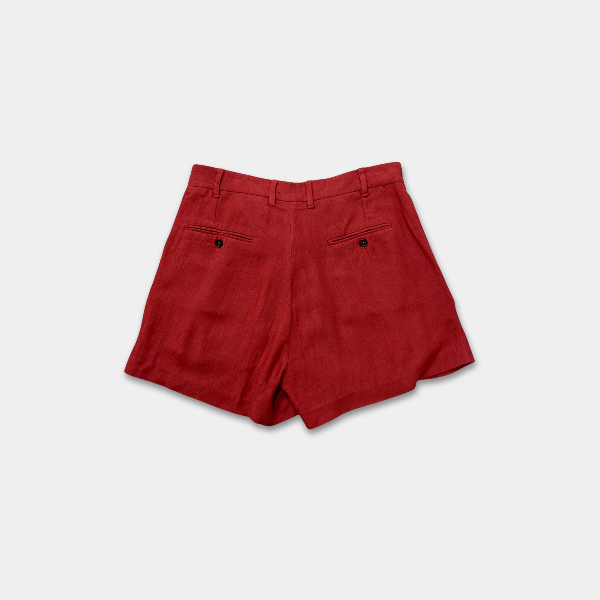 Ann Demeulemeester Sample Wool Tailored Shorts