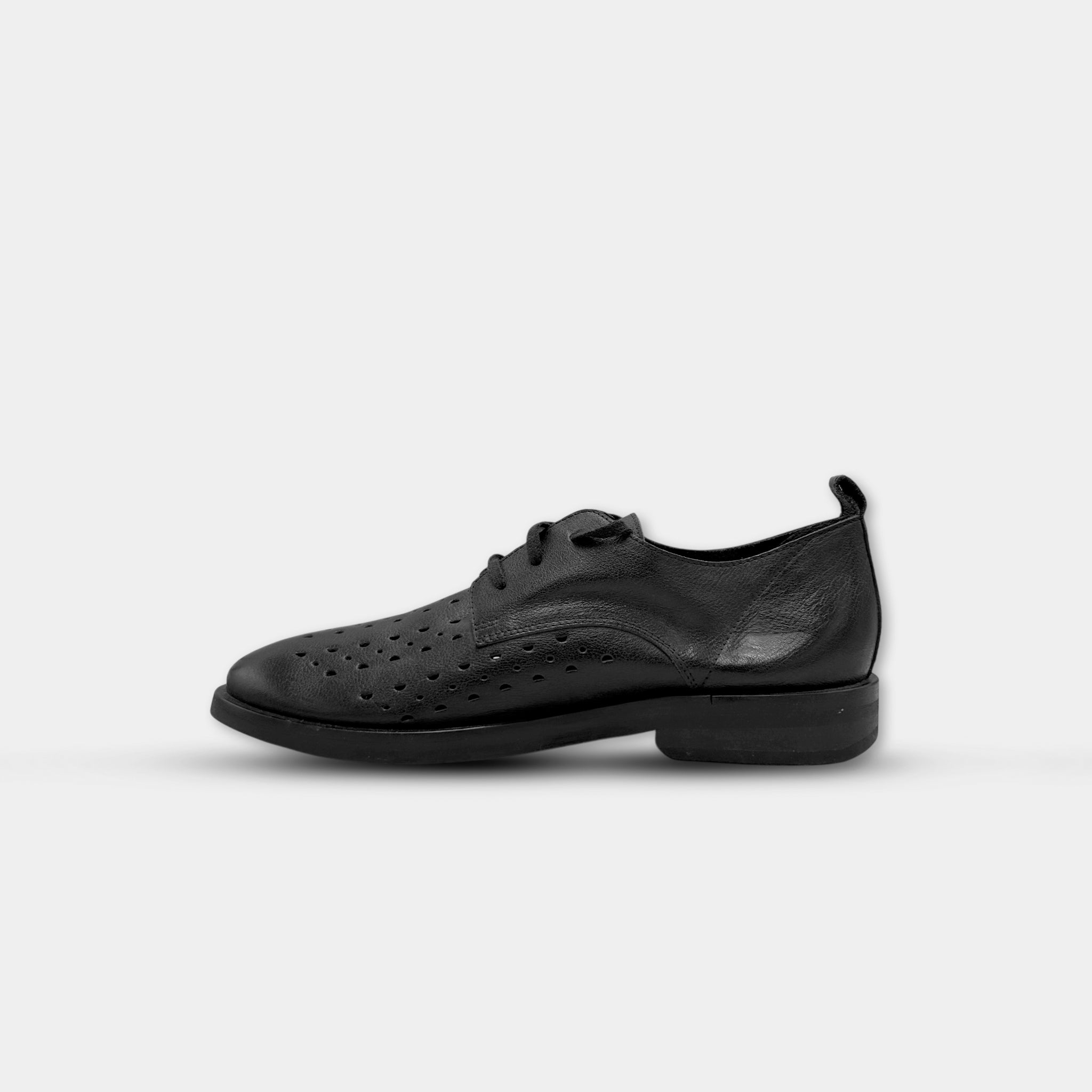 Ann Demeulemeester Perforated Lace-up Derbies