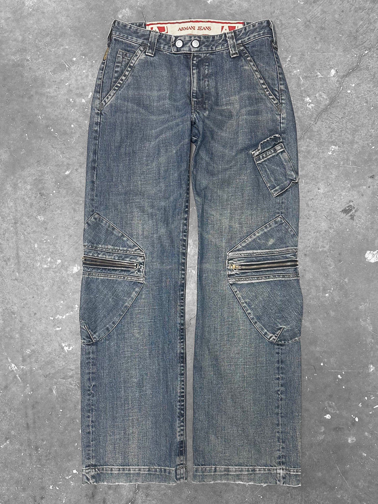 Armani 90's Cargo Jeans (30)