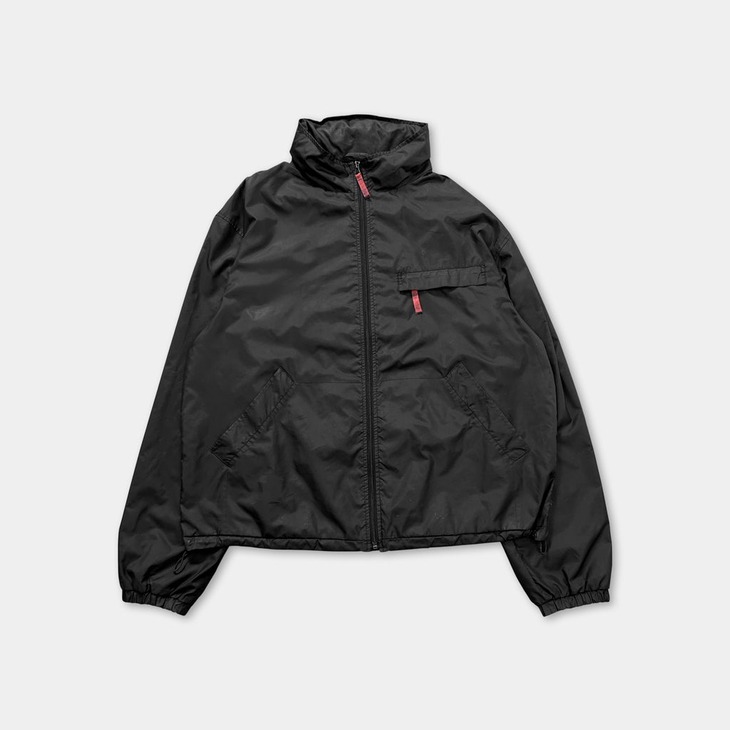 Armani 90s Black Nylon Sport Jacket
