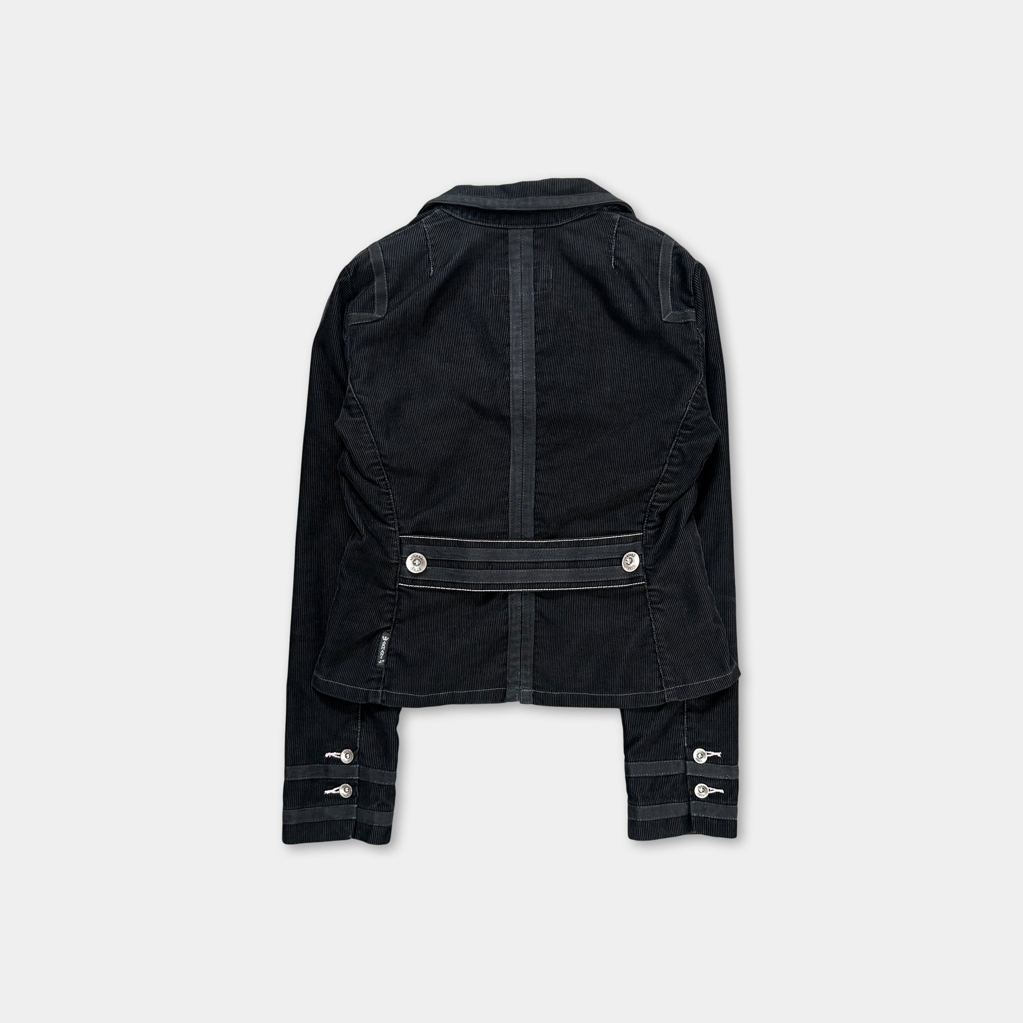Armani Jeans Victorian Black Corduroy Jacket