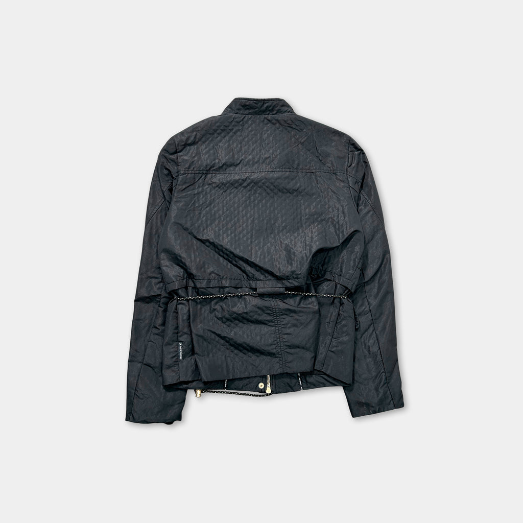Armani Jeans Black Nylon Light Jacket