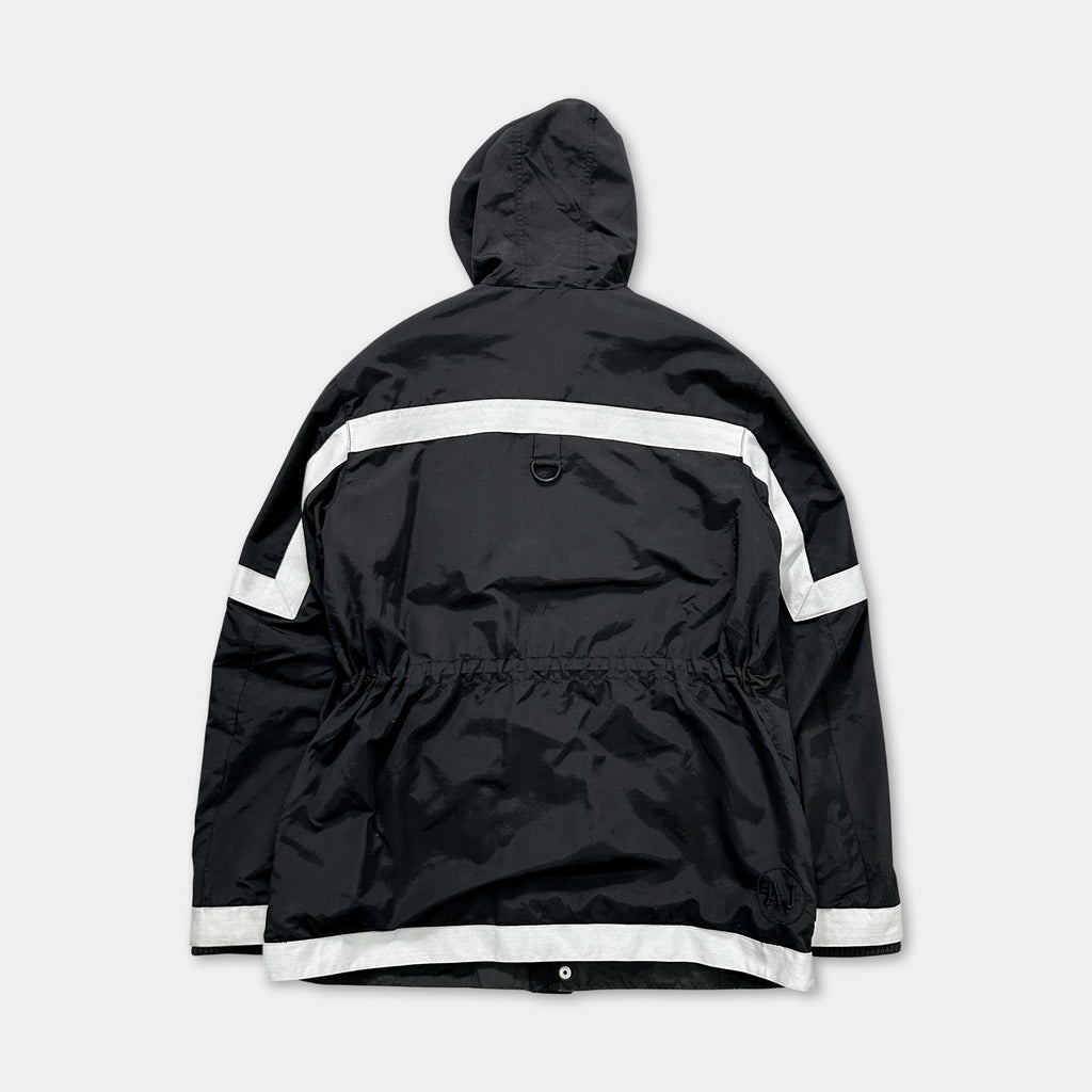 Armani Jeans Classic Black Windbreaker Jacket